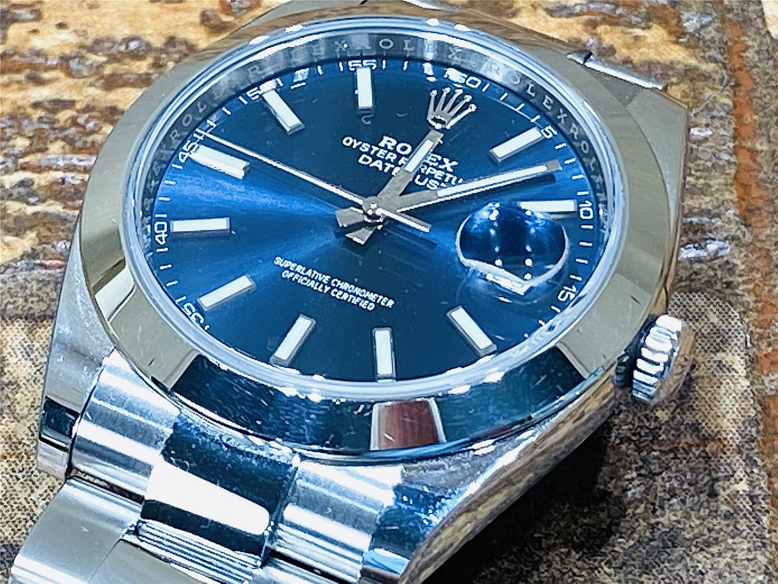 2019 Blue Rolex Datejust Ref. 126300
