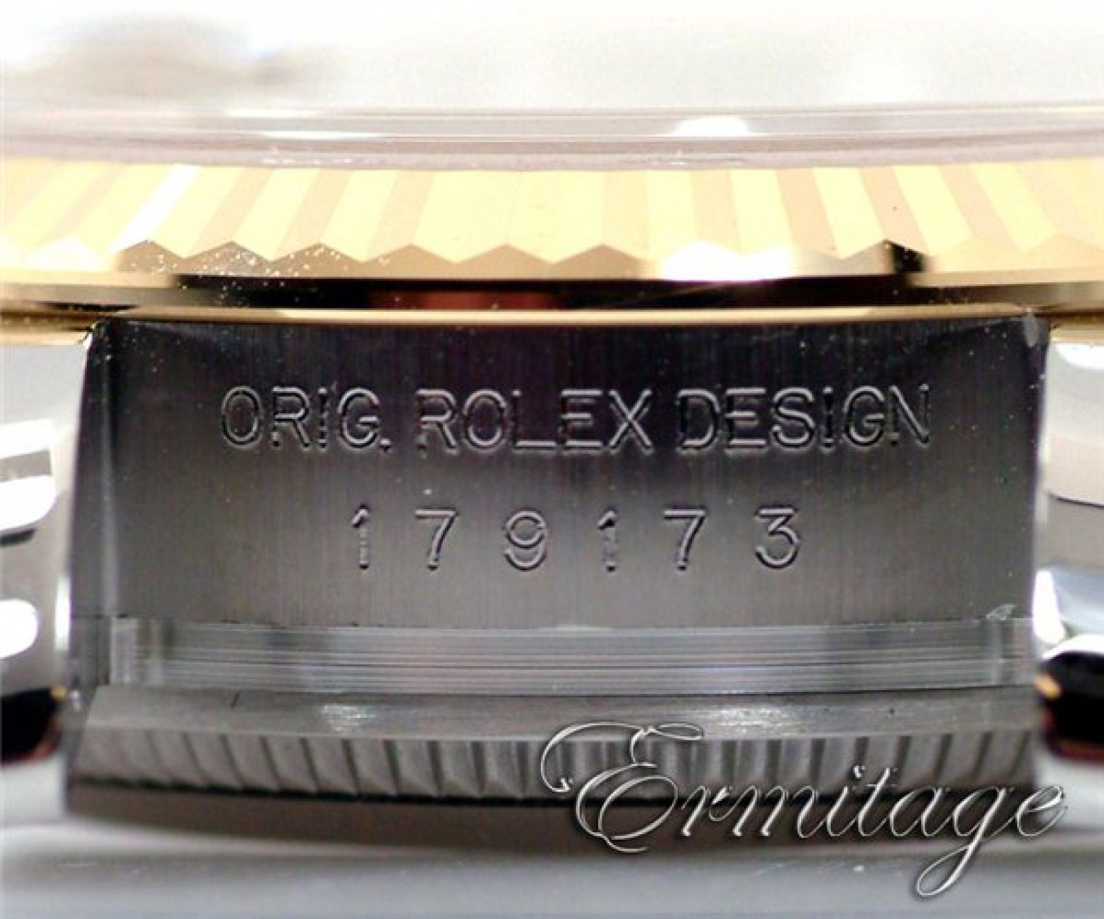Rolex Datejust 179173 Gold & Steel Dark Grey