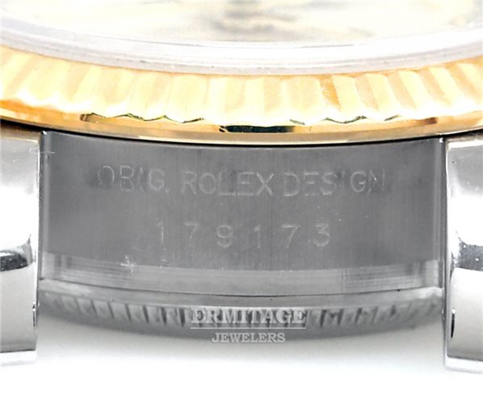 Diamond Dial Rolex Datejust 179173 Gold & Steel