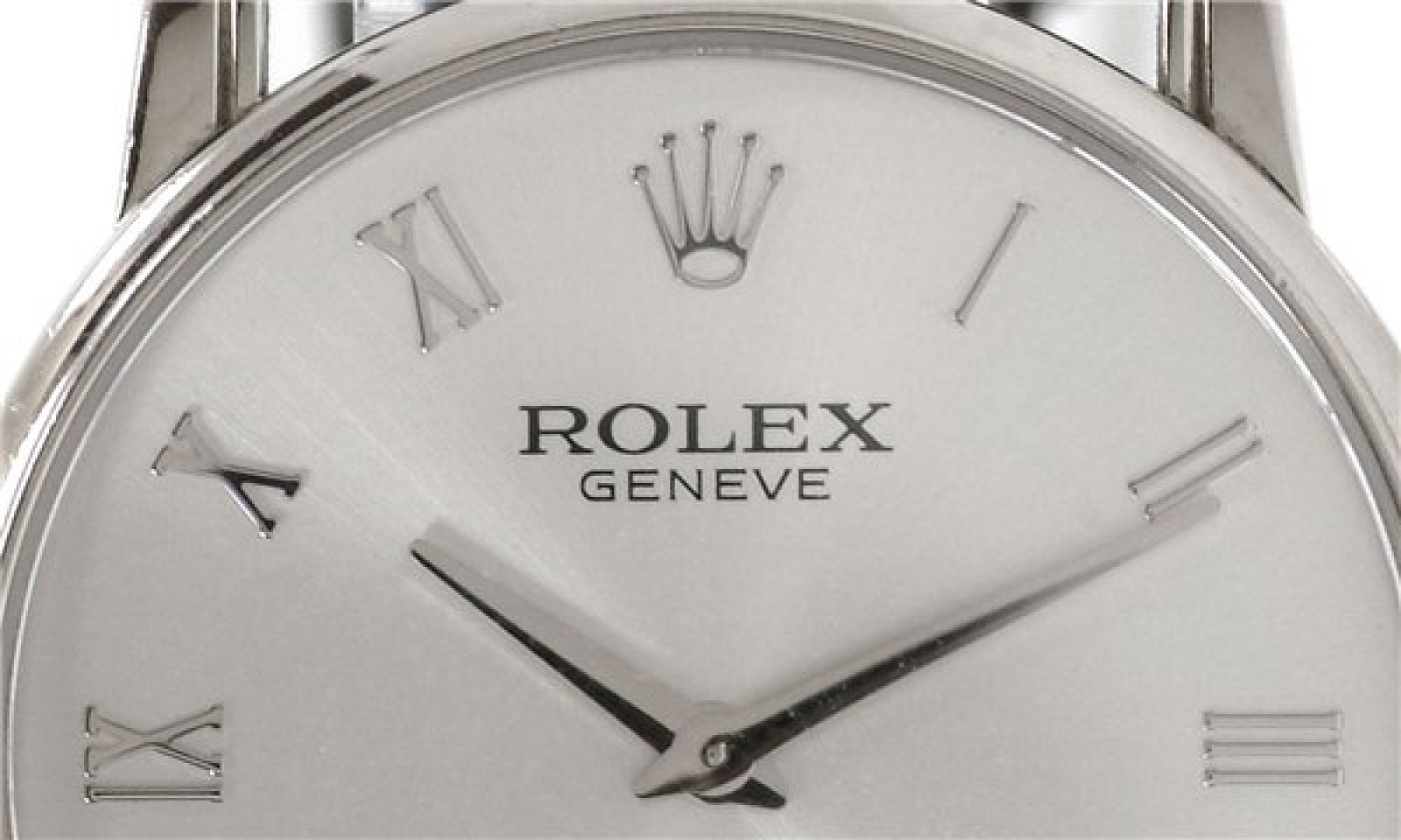 Rolex Cellini 5116/9 White Gold with Silver Dial & Roman Markers