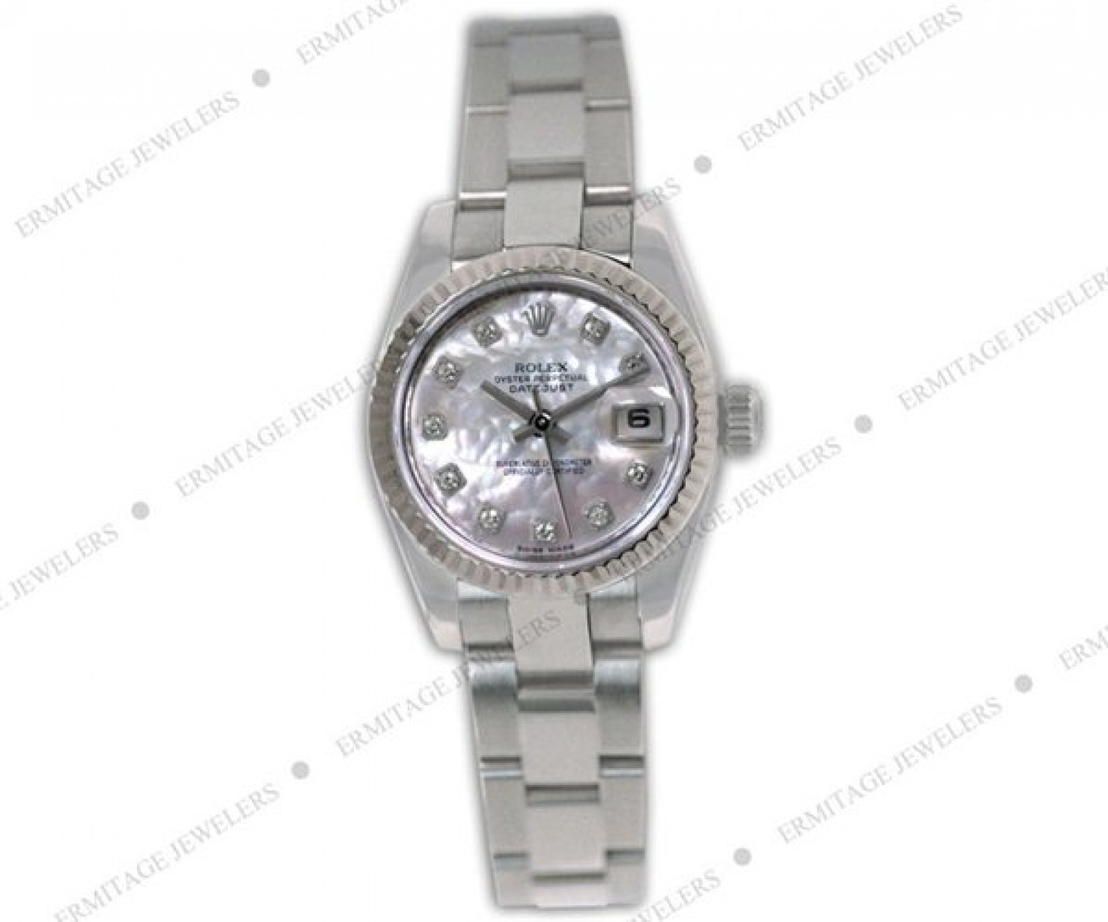 Pre-Owned Ladies Rolex Datejust 179174 with Diamond Dial