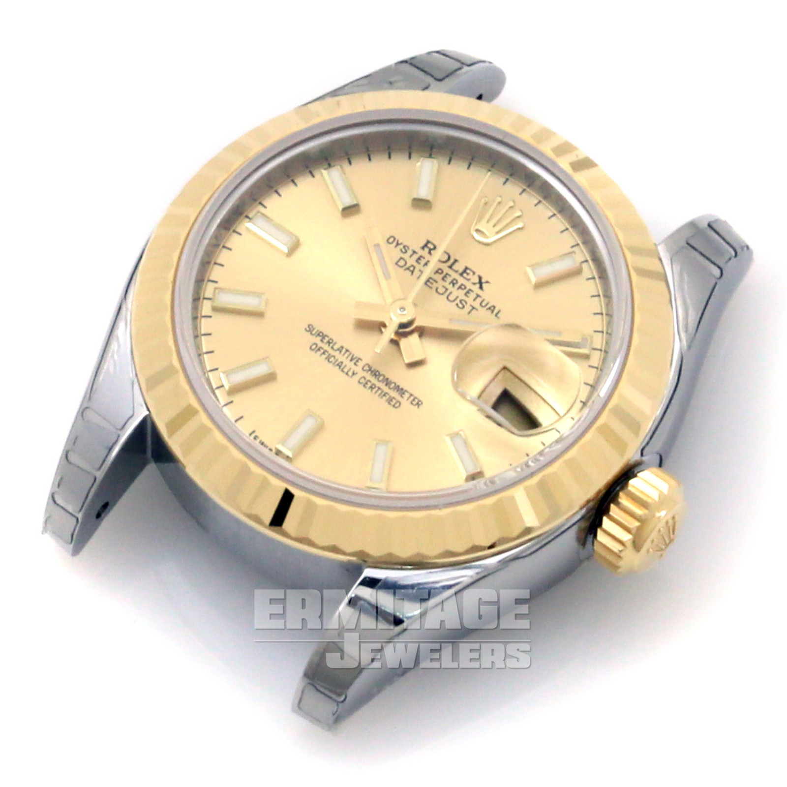 Pre-Owned Rolex Datejust 179173 with Luminous Champagne Dial