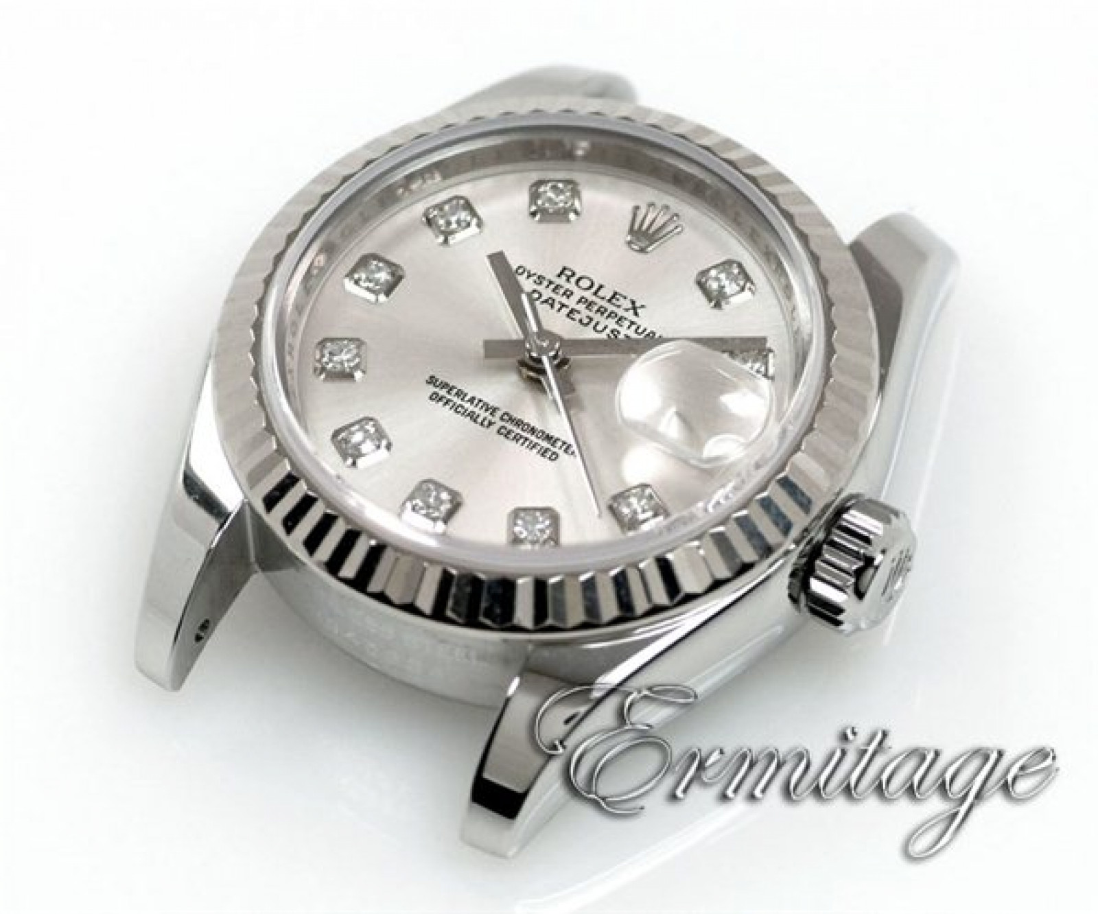 Silver Diamond Dial Rolex Datejust 179174