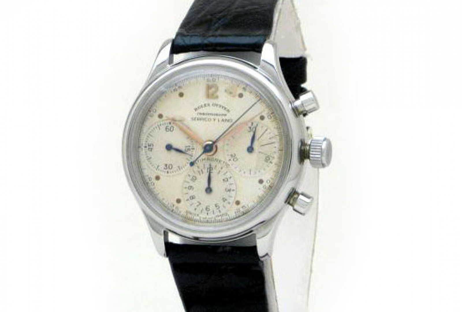 Vintage Rolex Chronograph 4048 Steel with White Dial