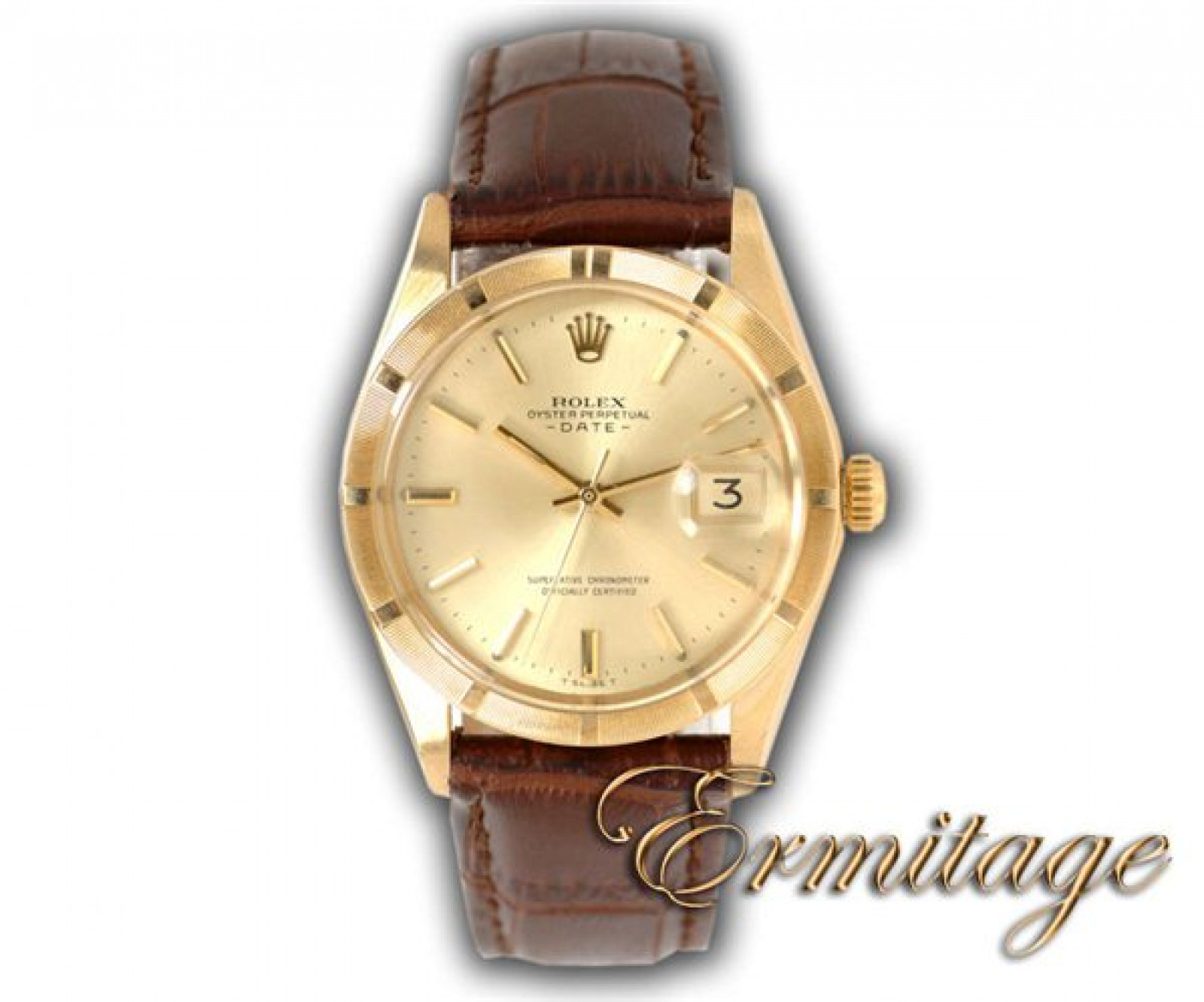 Vintage Rolex Date 1501 Gold with Champagne Dial