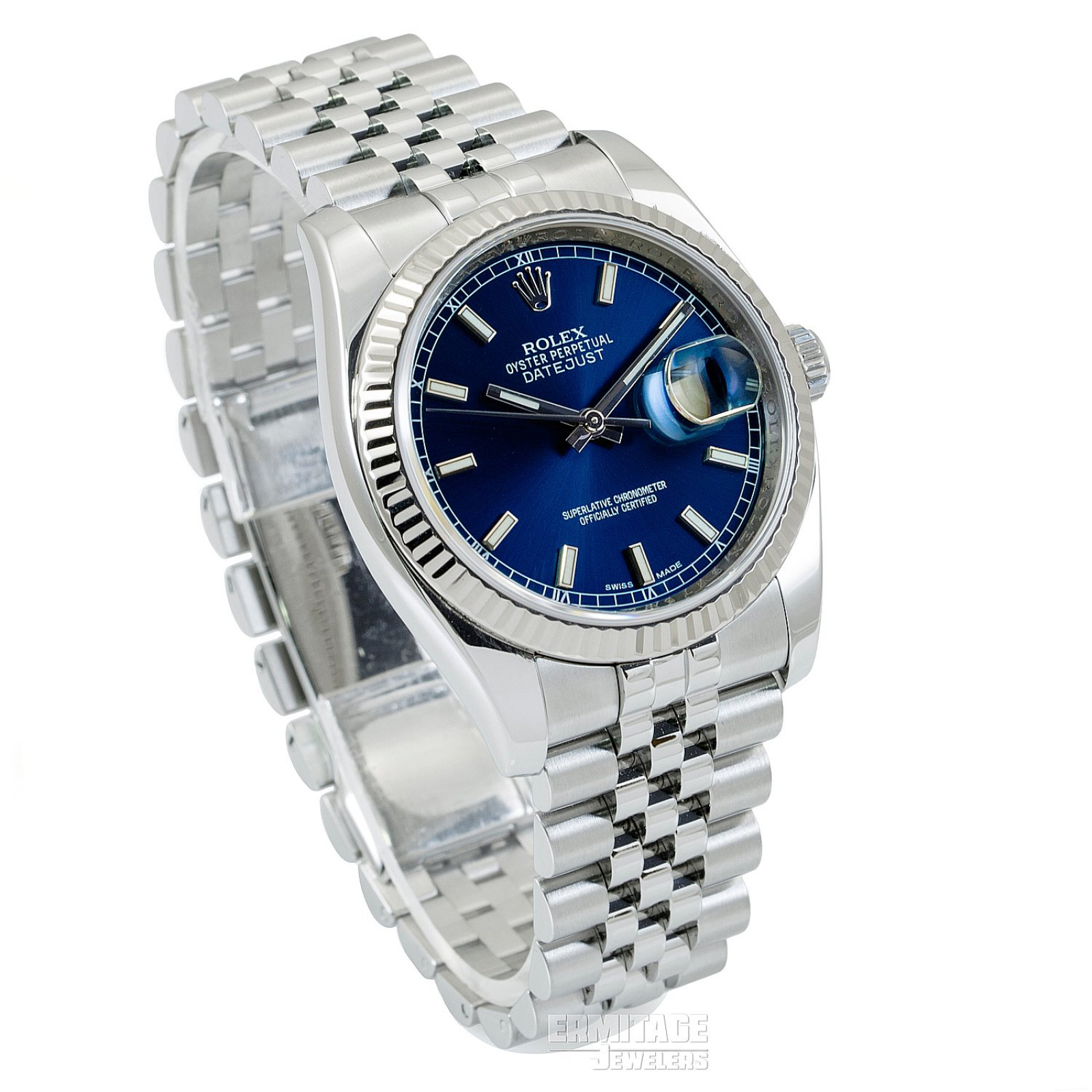 2014 Blue Rolex Datejust Ref. 116234