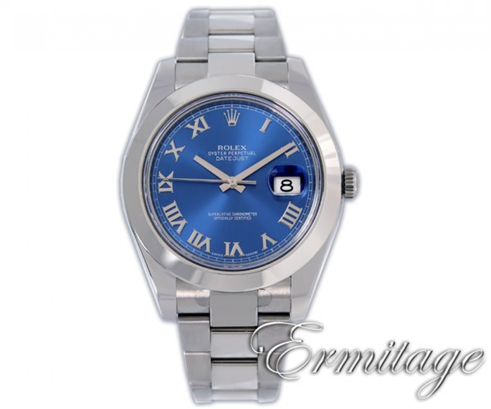 Rolex Datejust II 116300 Steel with Blue Dial