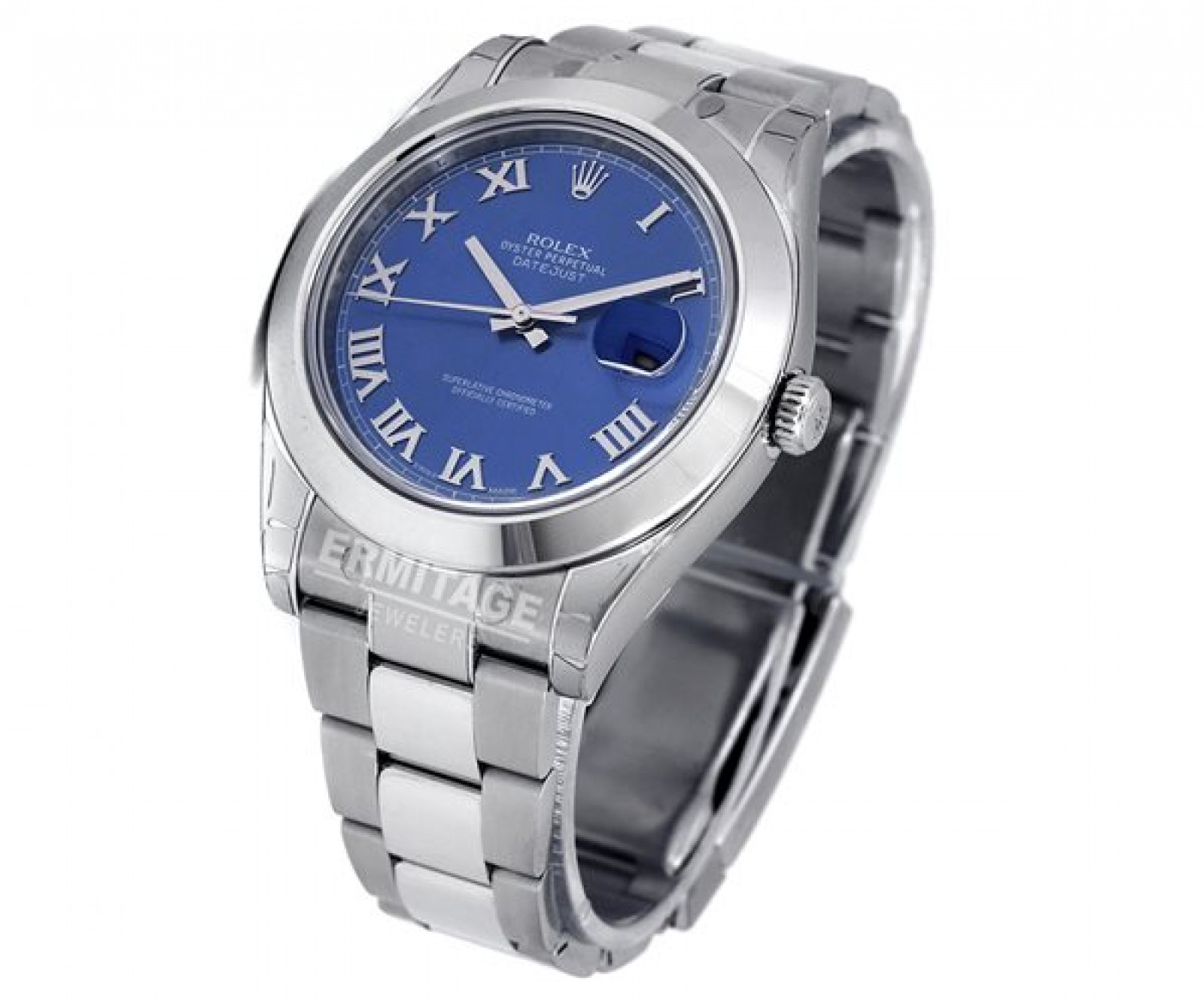 Rolex Datejust II 116300 Steel with Blue Dial & Roman Markers