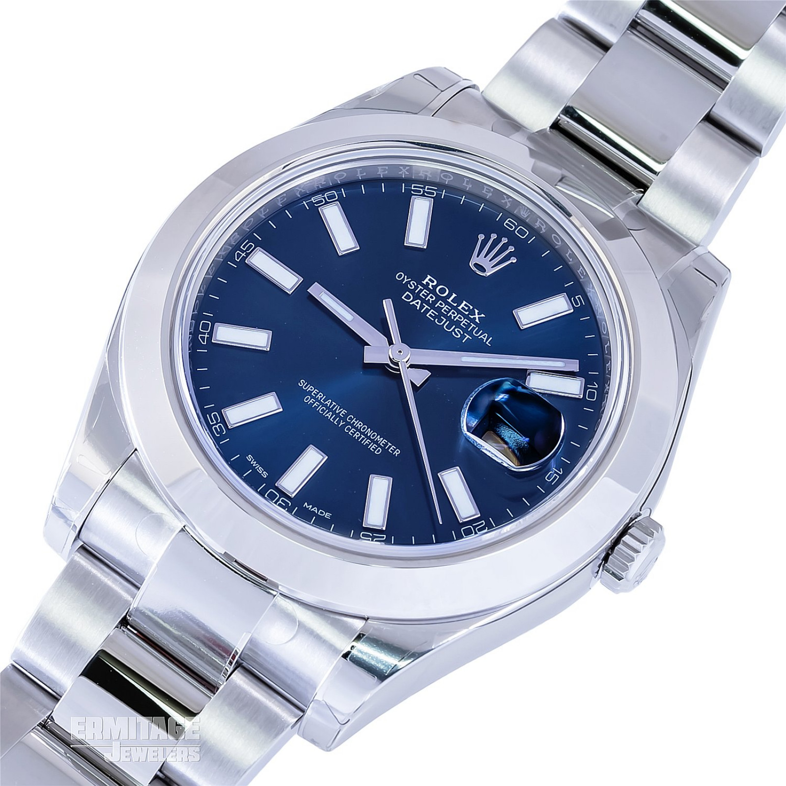 2015 Blue Rolex Datejust Ref. 116300