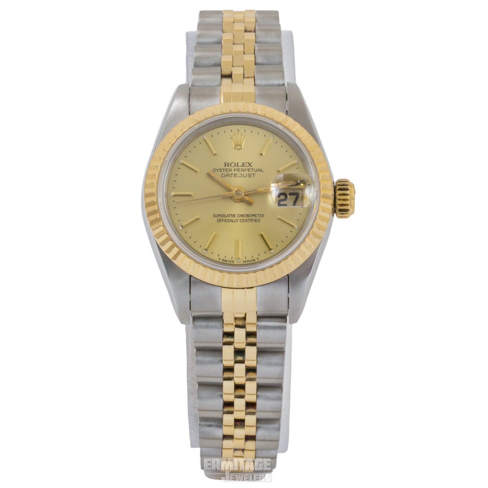 Used Rolex Datejust 69173 Oyster Gold & Steel 26 mm