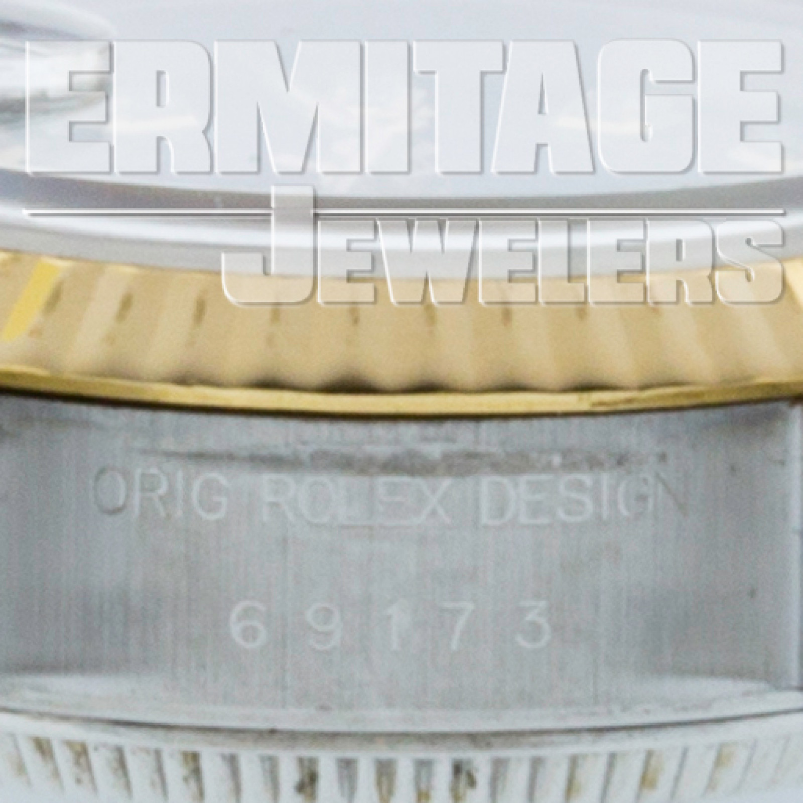 Yellow Gold Rolex Datejust 69173 26 mm