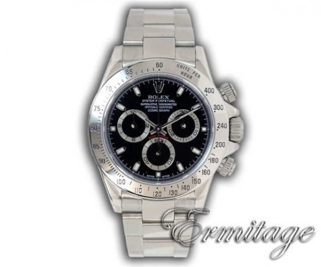 Chronograph Rolex Daytona 116520 Steel Year 2000