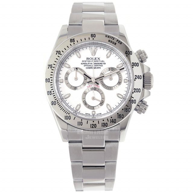 40 mm Rolex Daytona 116520 Steel on Oyster Pre-Owned