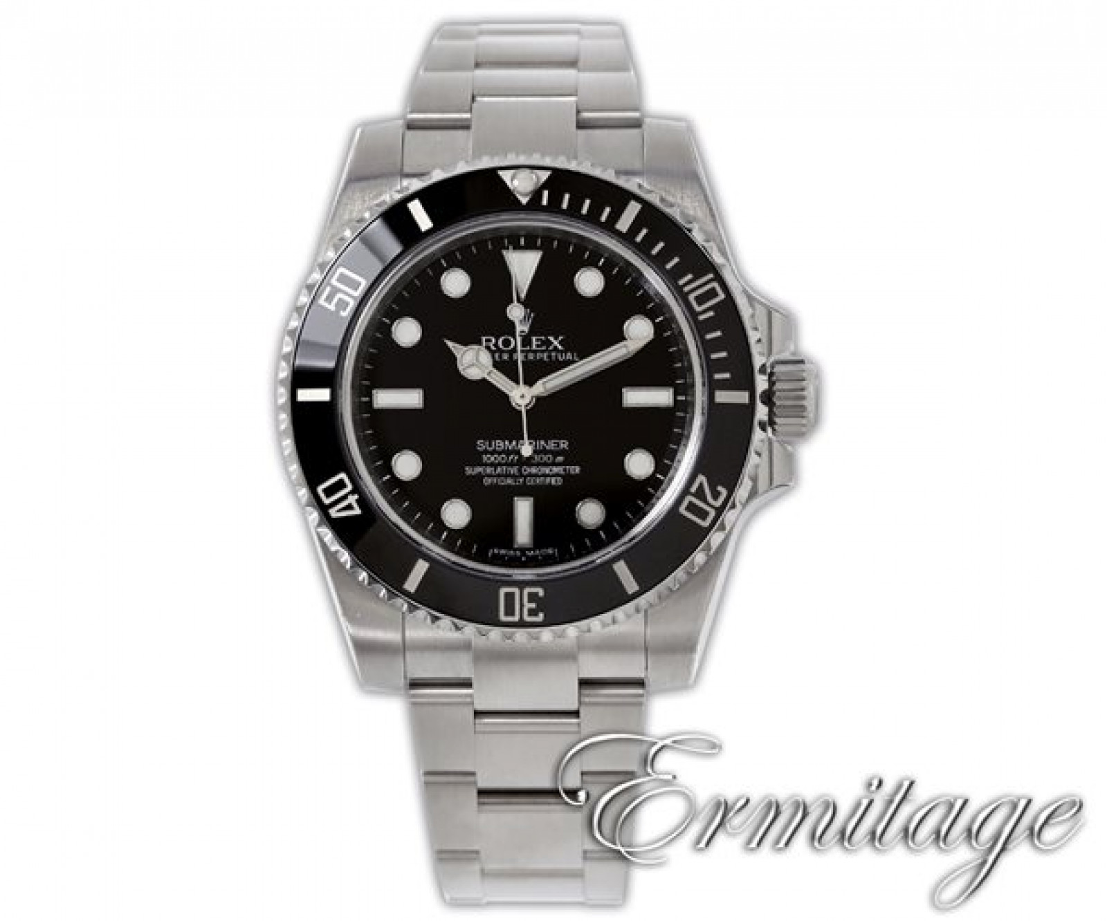 Pre-Owned Rolex Submariner 114060 Steel Year 2014