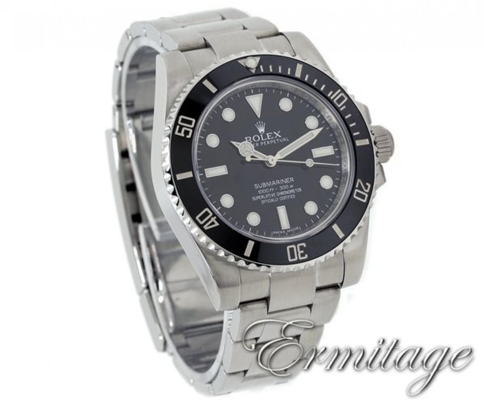 Pre-Owned Rolex Submariner 114060 Steel Year 2012