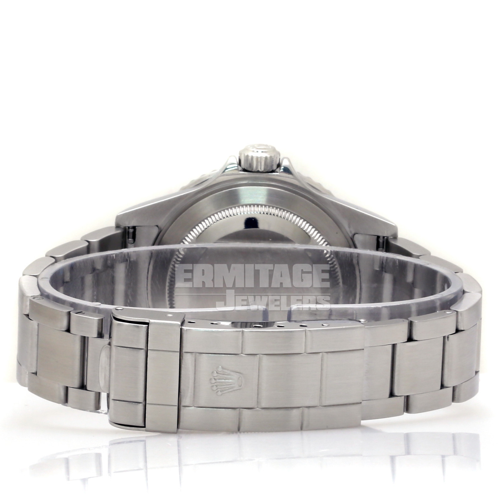 Green Ceramic Rolex Submariner 16610LV 40 mm Ermitage Jewelers