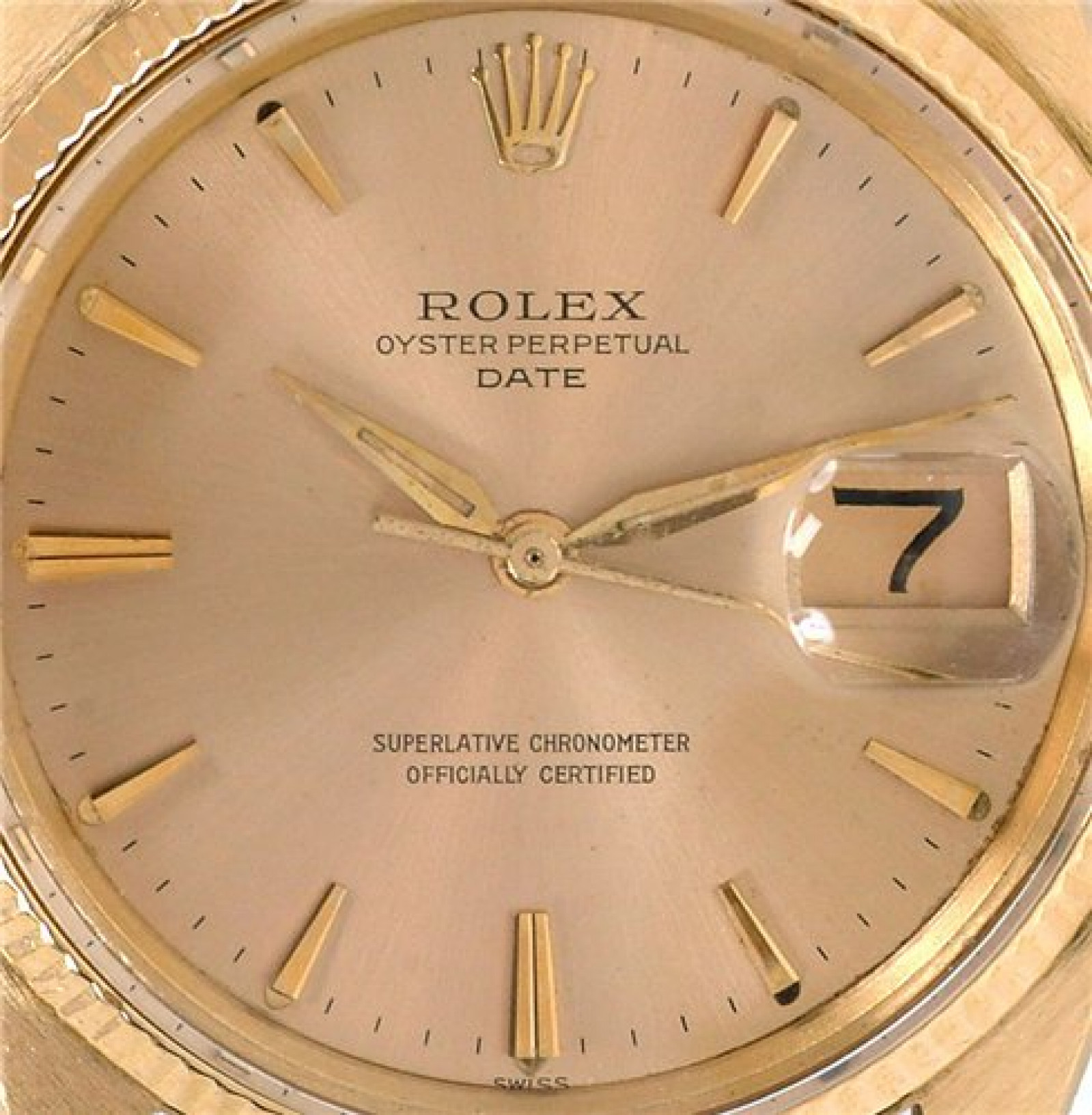 Vintage Rolex Date 1503 Gold Year 1952