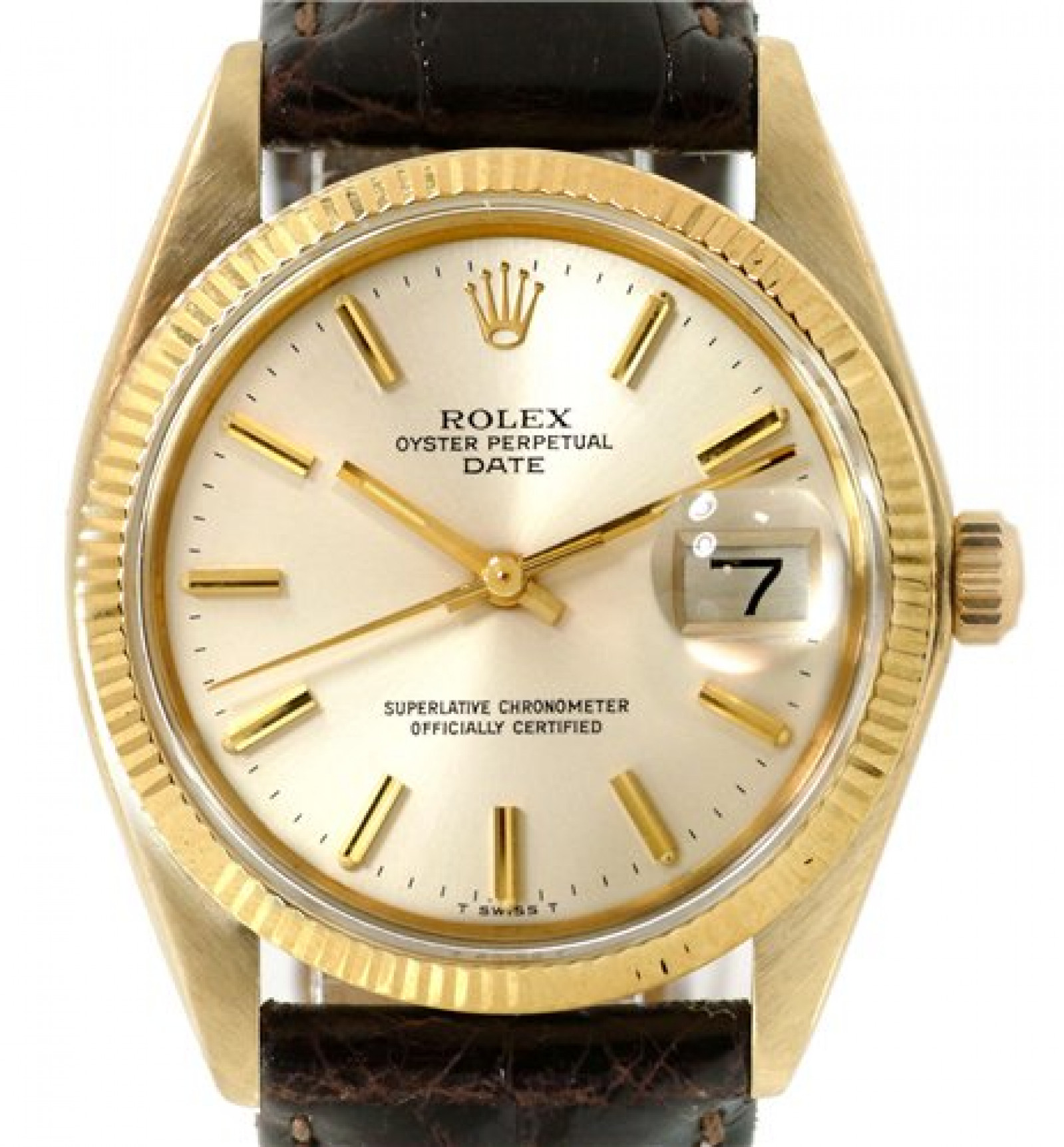Vintage Rolex Date 1503 Year 1979 Gold Case