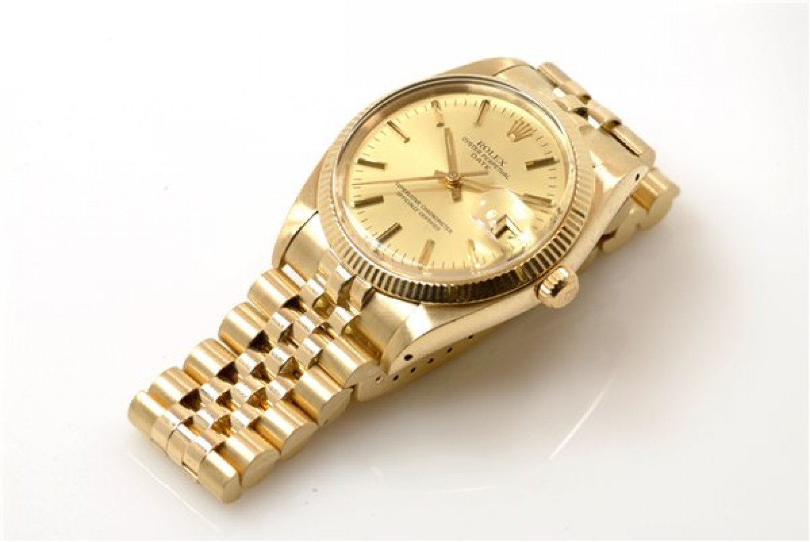 Vintage Rolex Date 1503 Gold Year 1980