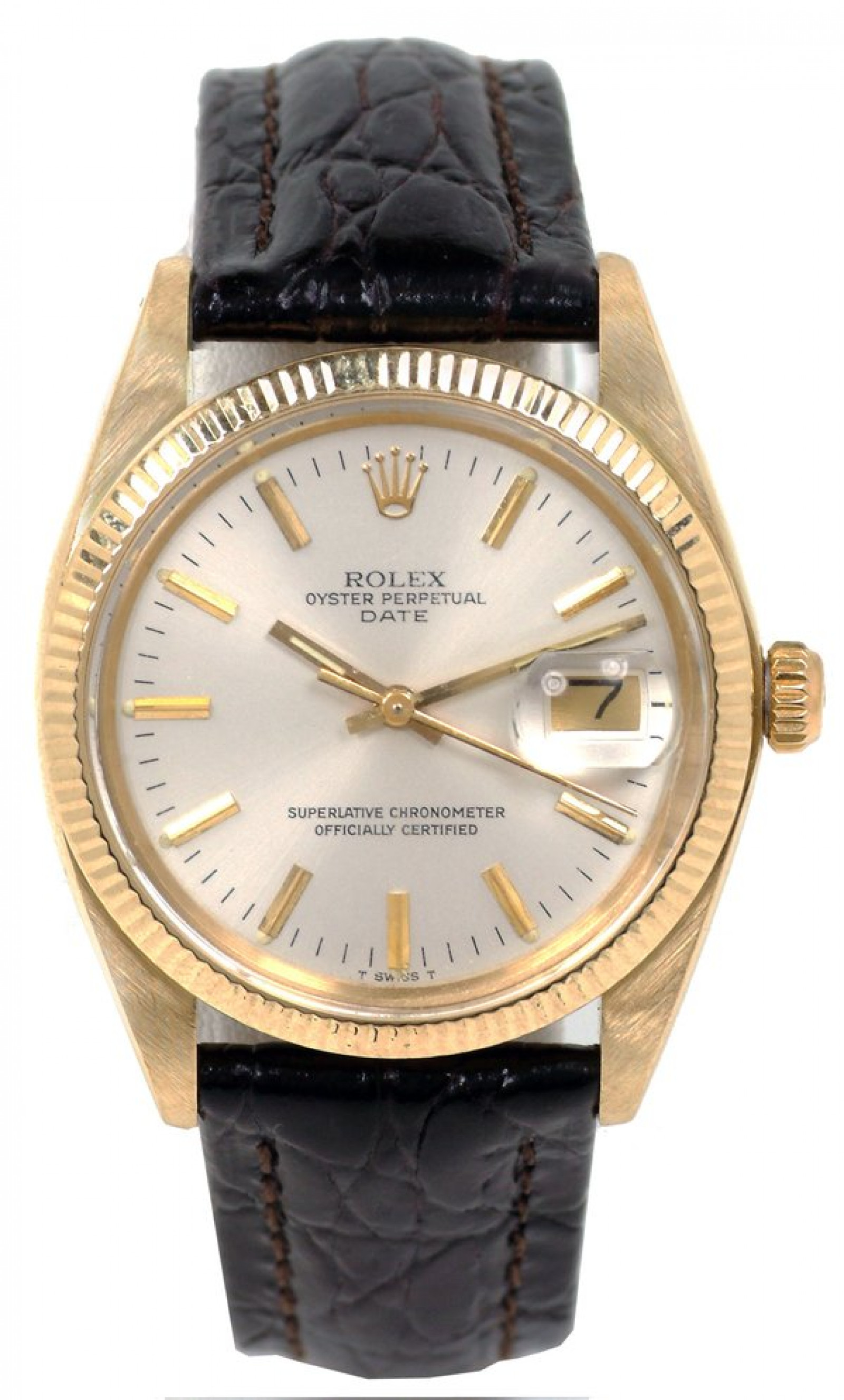 Vintage Rare Rolex Date 1503 Gold Year 1980