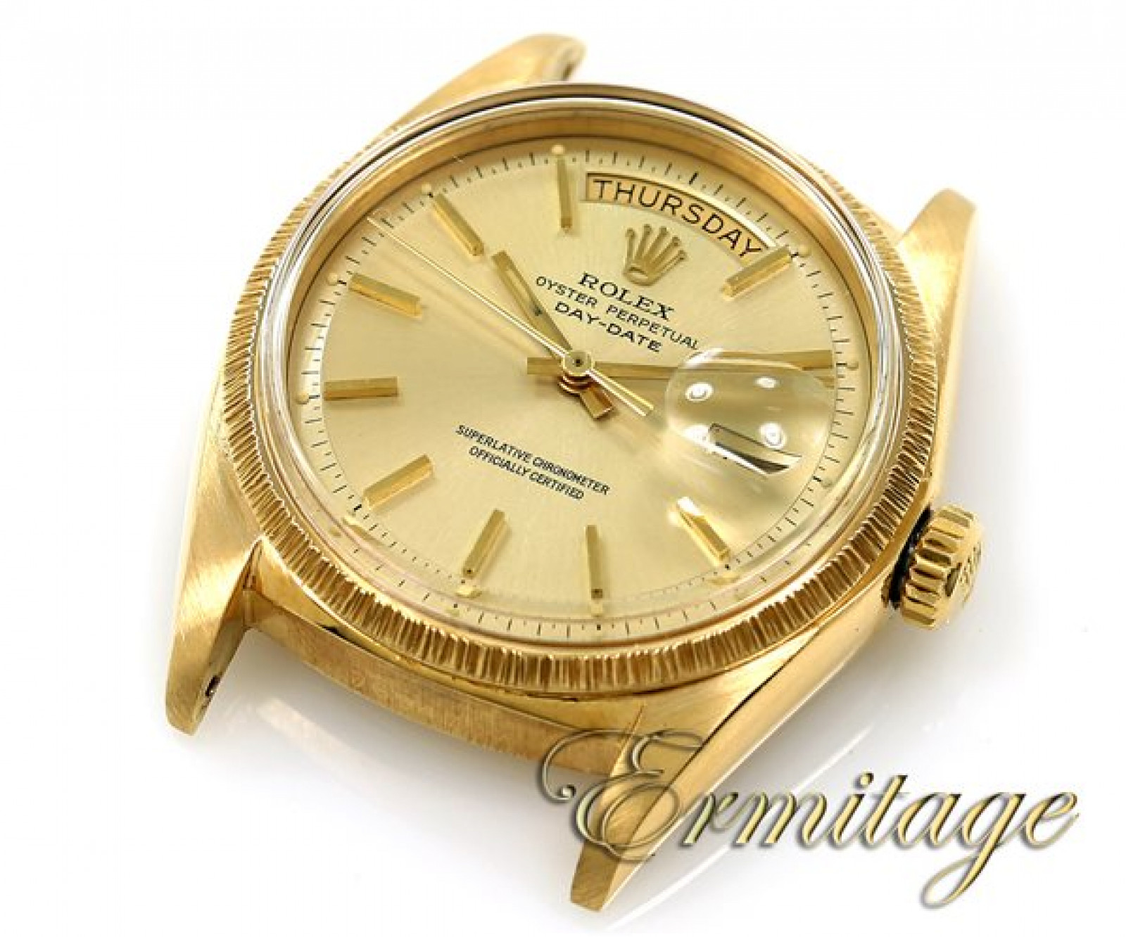Vintage Rolex Day-Date 1807 Gold Year 1971 with Champagne Dial 1971