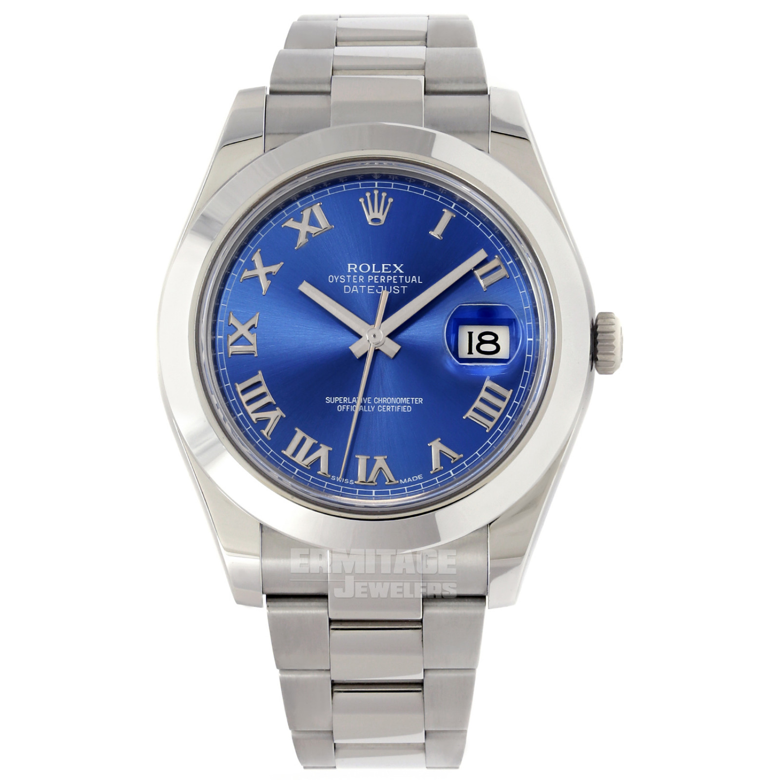 Mens Rolex Datejust 116300 with Blue Dial