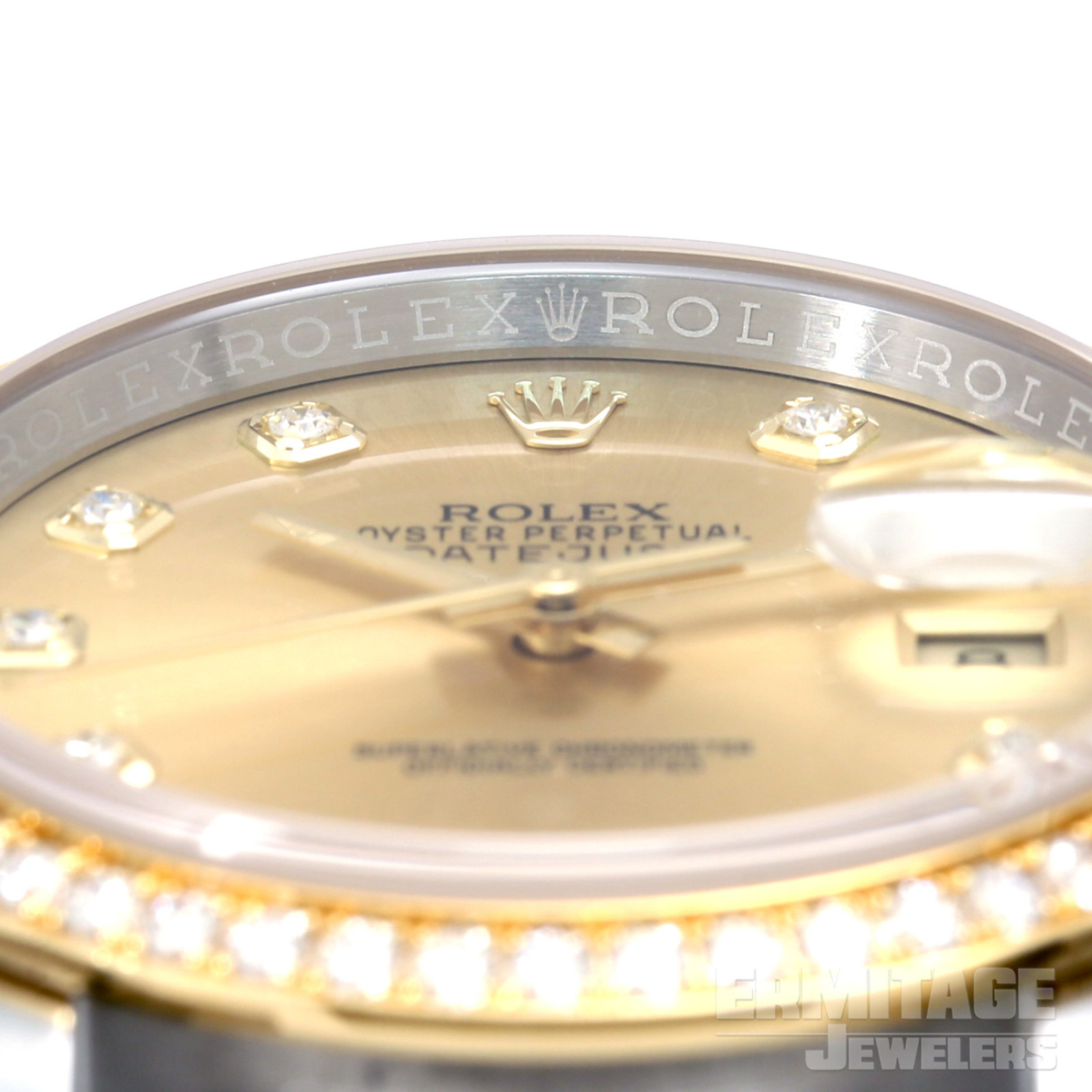 Gold on Jubilee Rolex Datejust 116243 36 mm
