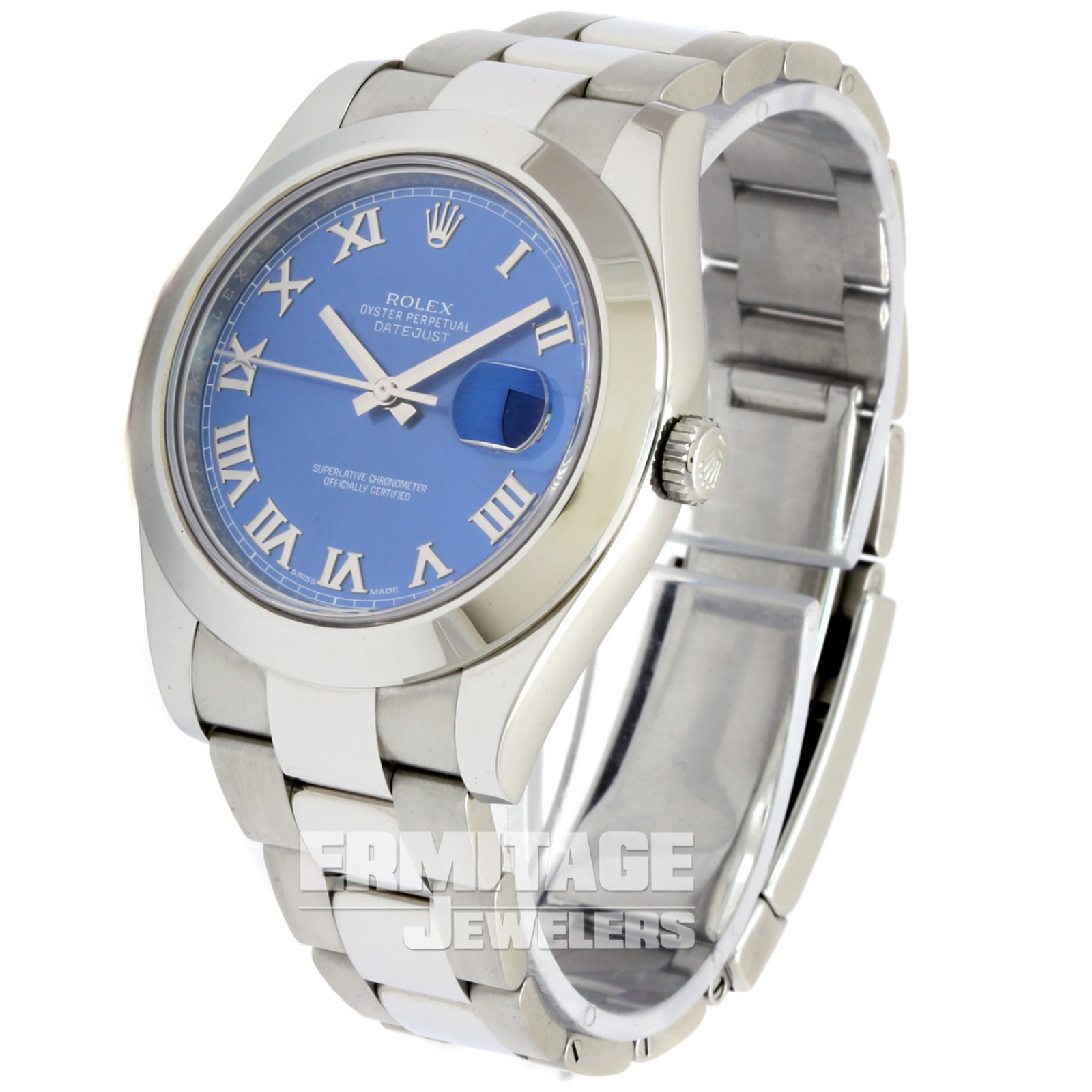 Mens Rolex Datejust 116300 with Blue Dial