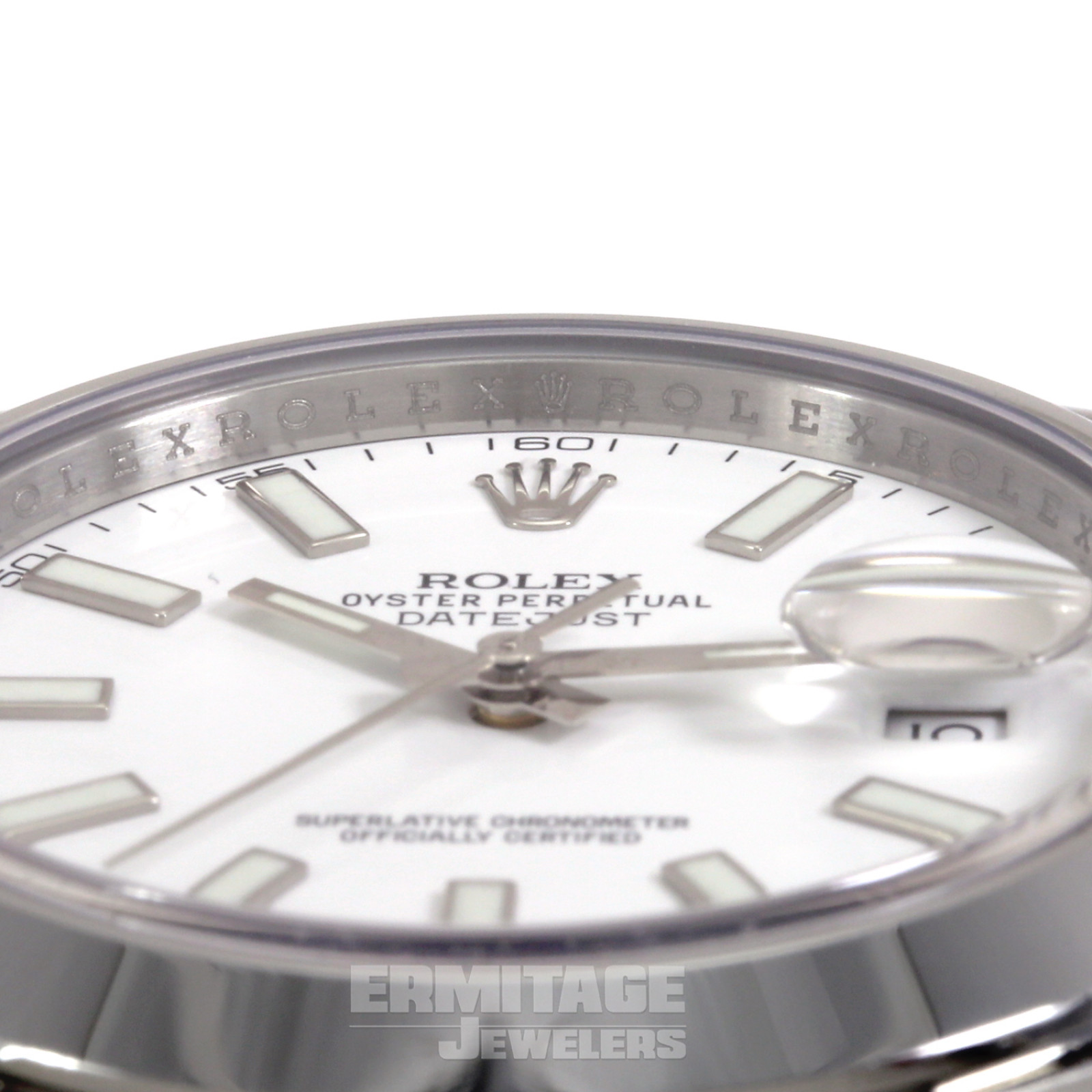 Rolex Datejust 116300 with White Dial