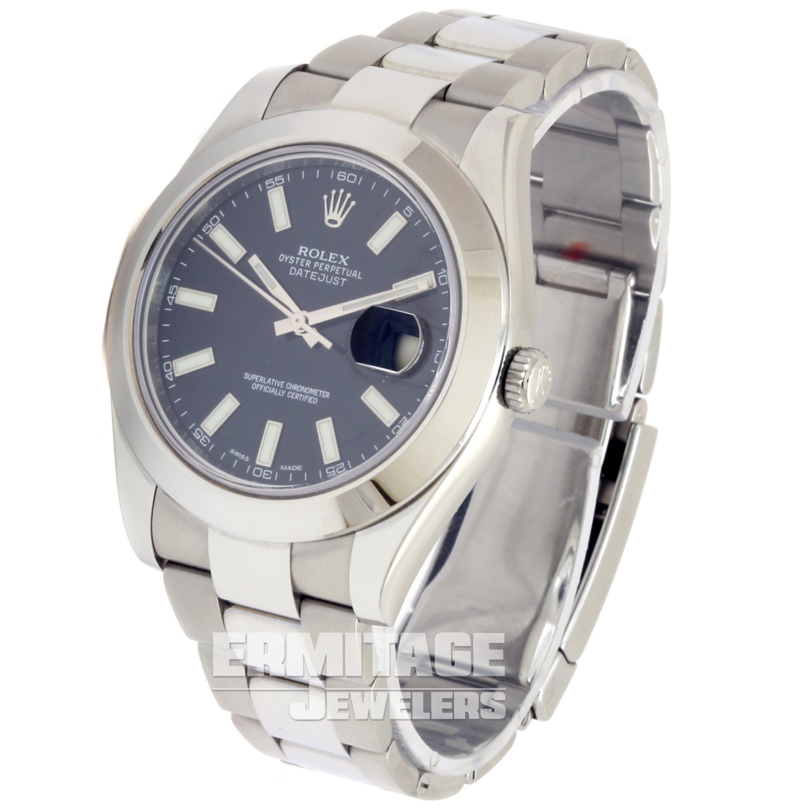 Rolex Datejust 116300 with Black Dial
