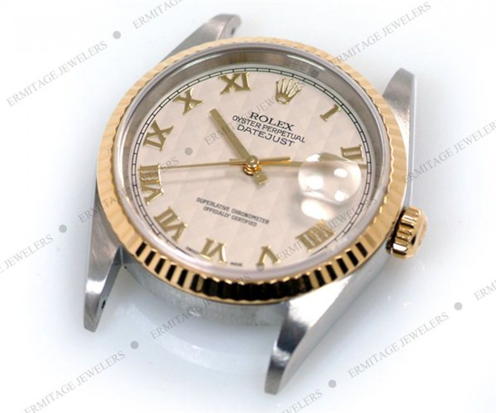 Rolex Datejust 16233 Gold & Steel White