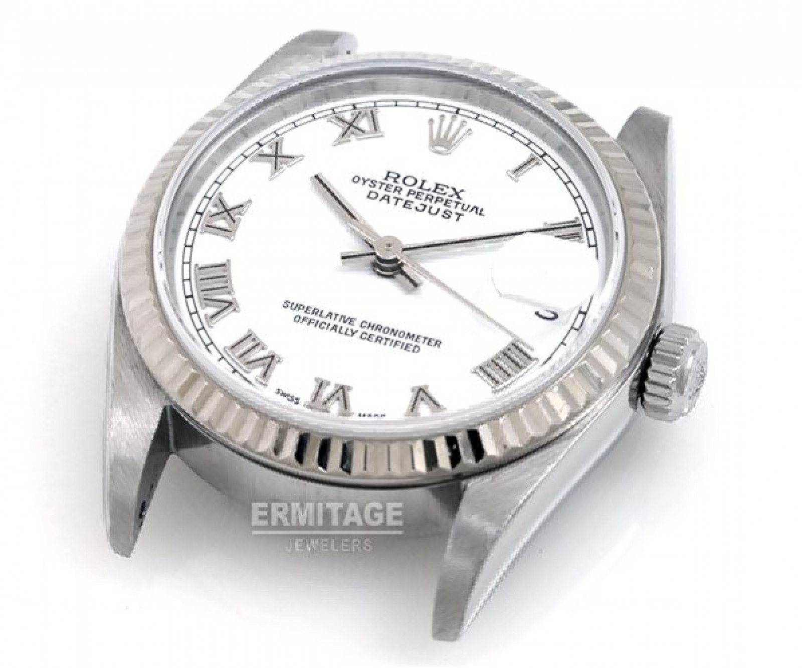 Rolex Datejust 78274 Steel with White Dial & Roman Markers