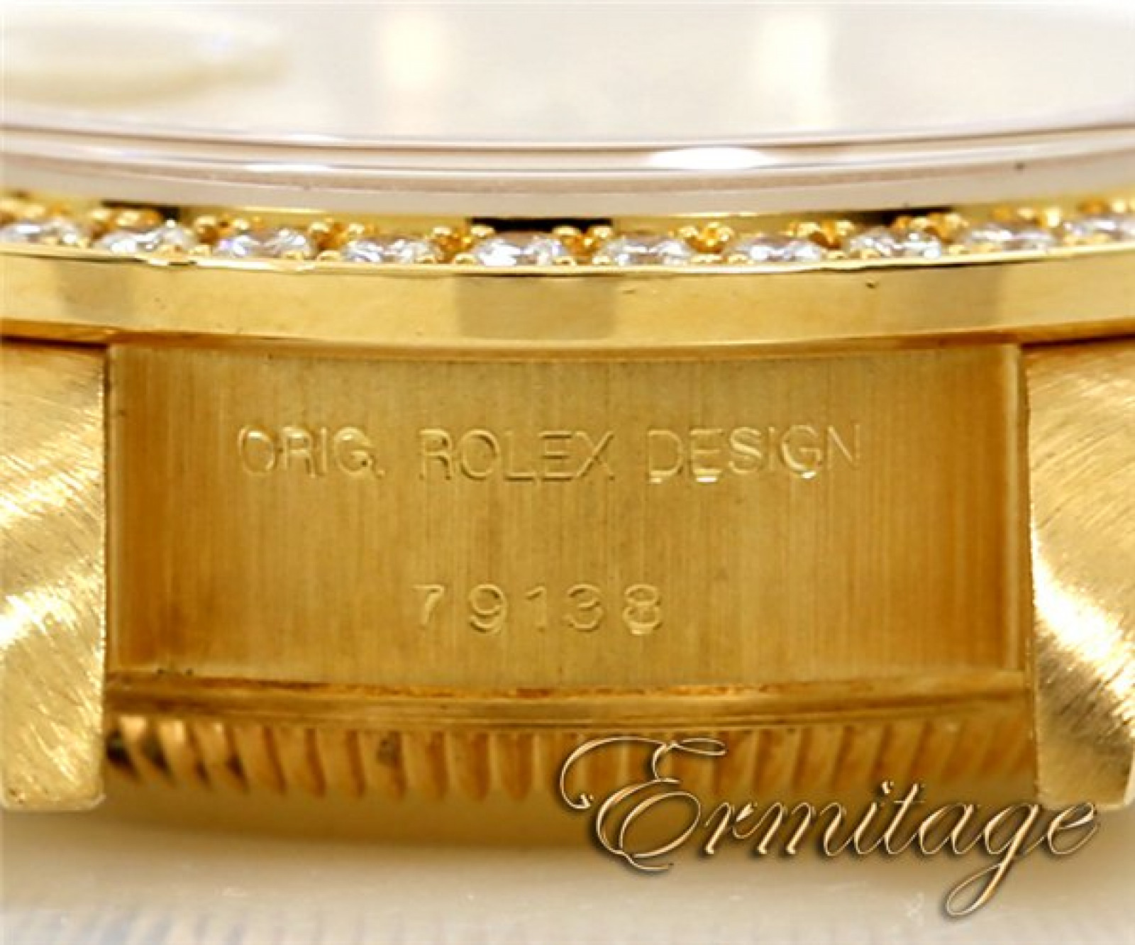 Champagne Diamond Bezel & Dial Rolex Datejust 79138