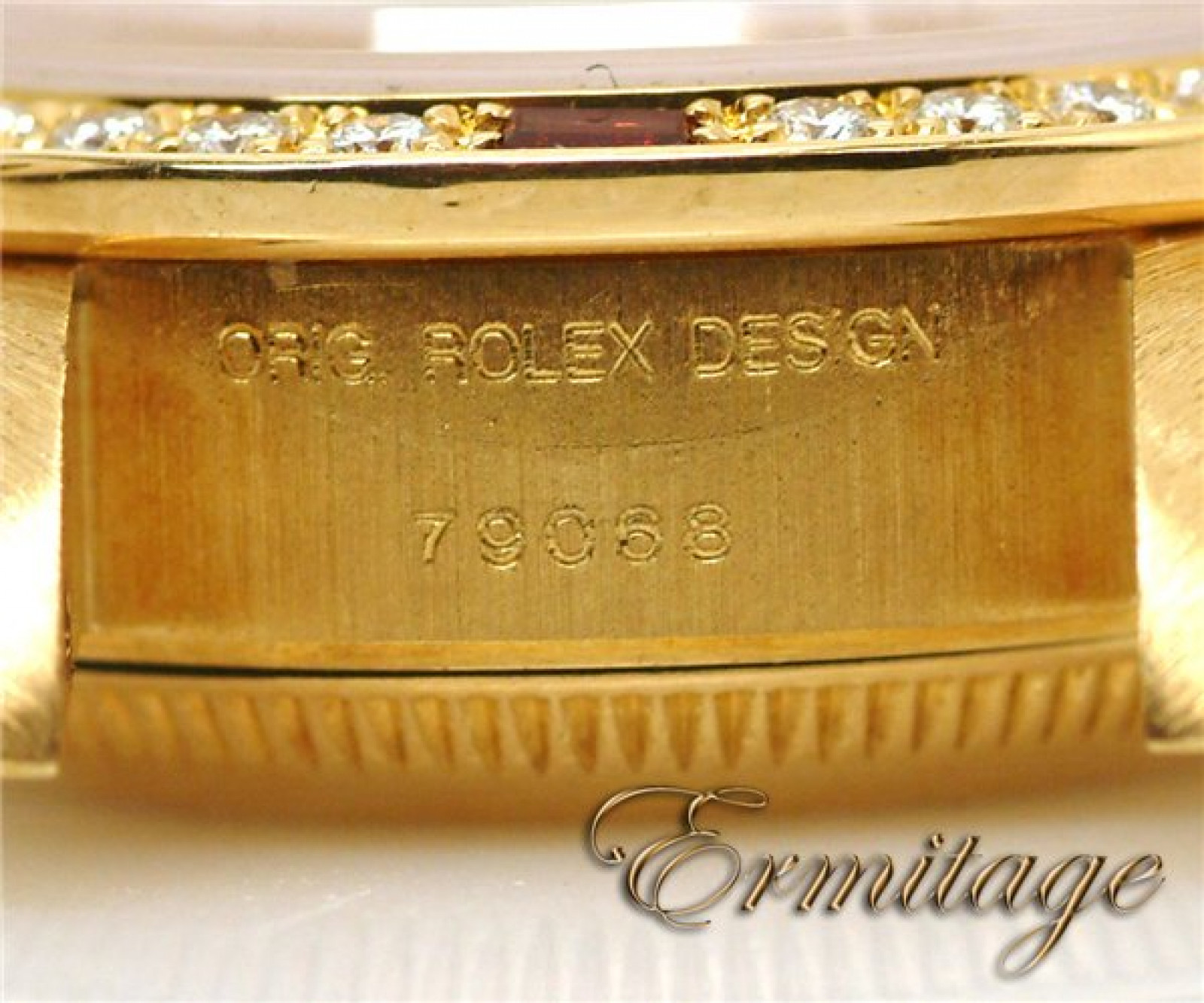 Champagne Diamond Bezel & Dial Rolex Datejust 79068
