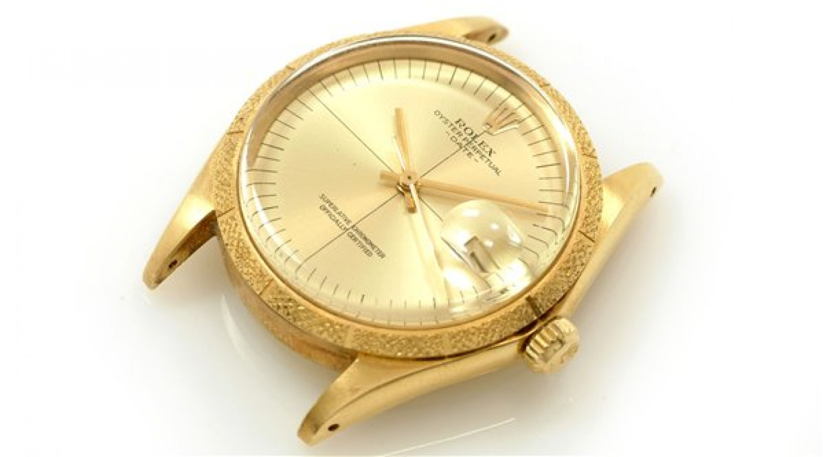 Vintage Rolex Date 1510 Gold with Champagne Dial