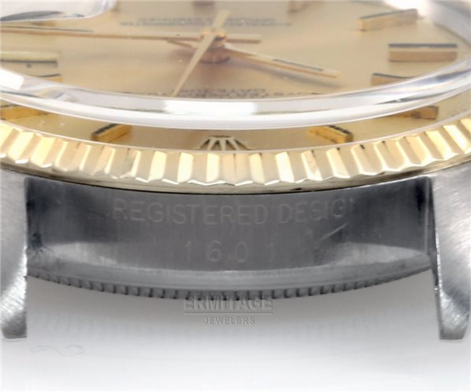 Vintage Rare Rolex Datejust 1601 Gold Year 1971