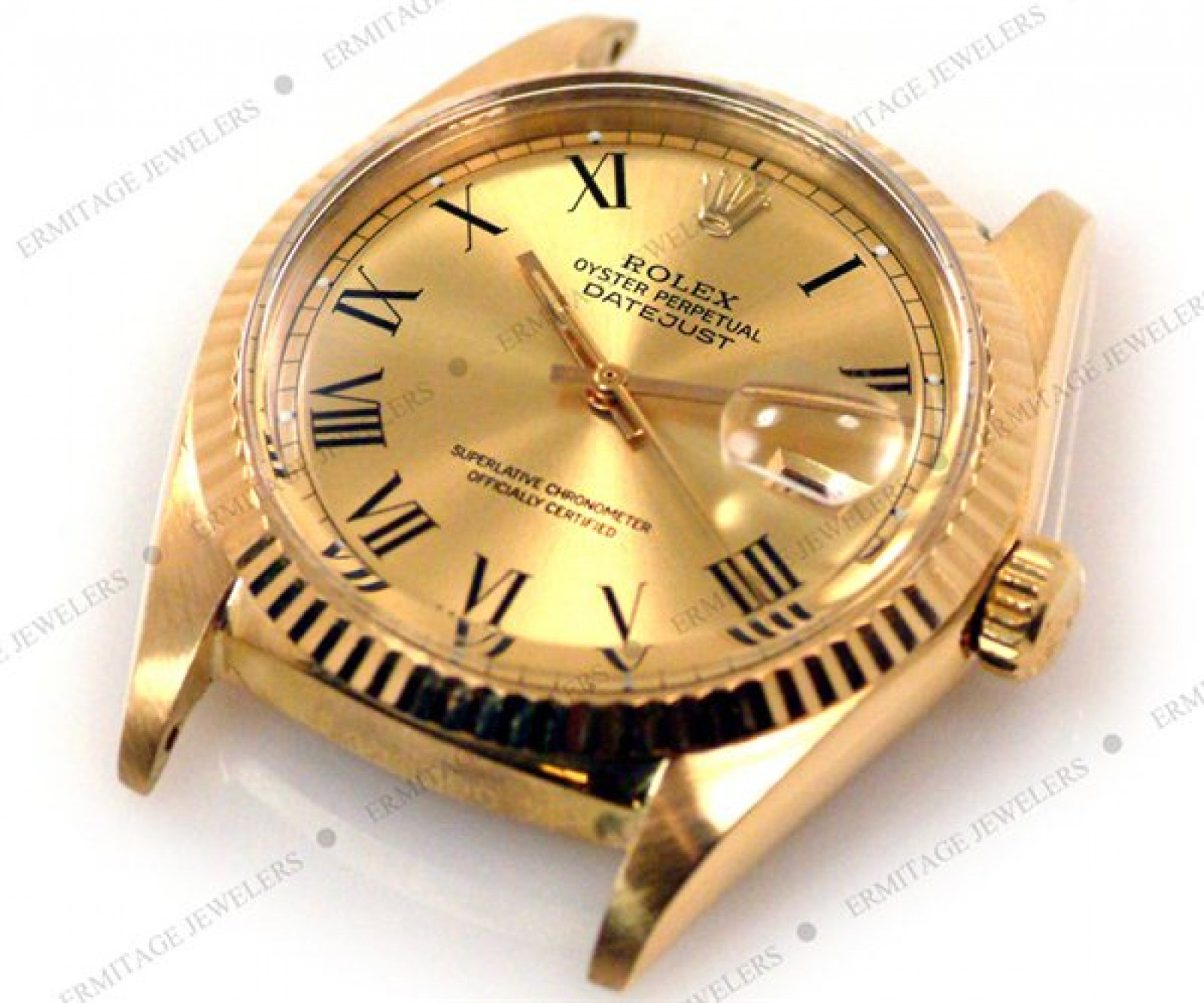 Vintage Rare Rolex Datejust 1601 Gold Year Circa 1961