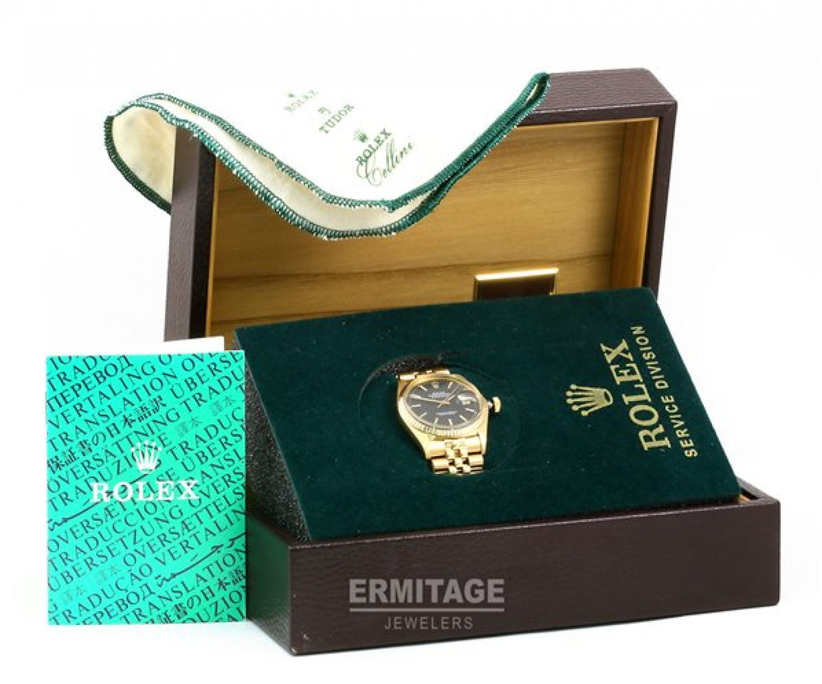 Vintage Rare Rolex Datejust 1601 Gold Year 1973