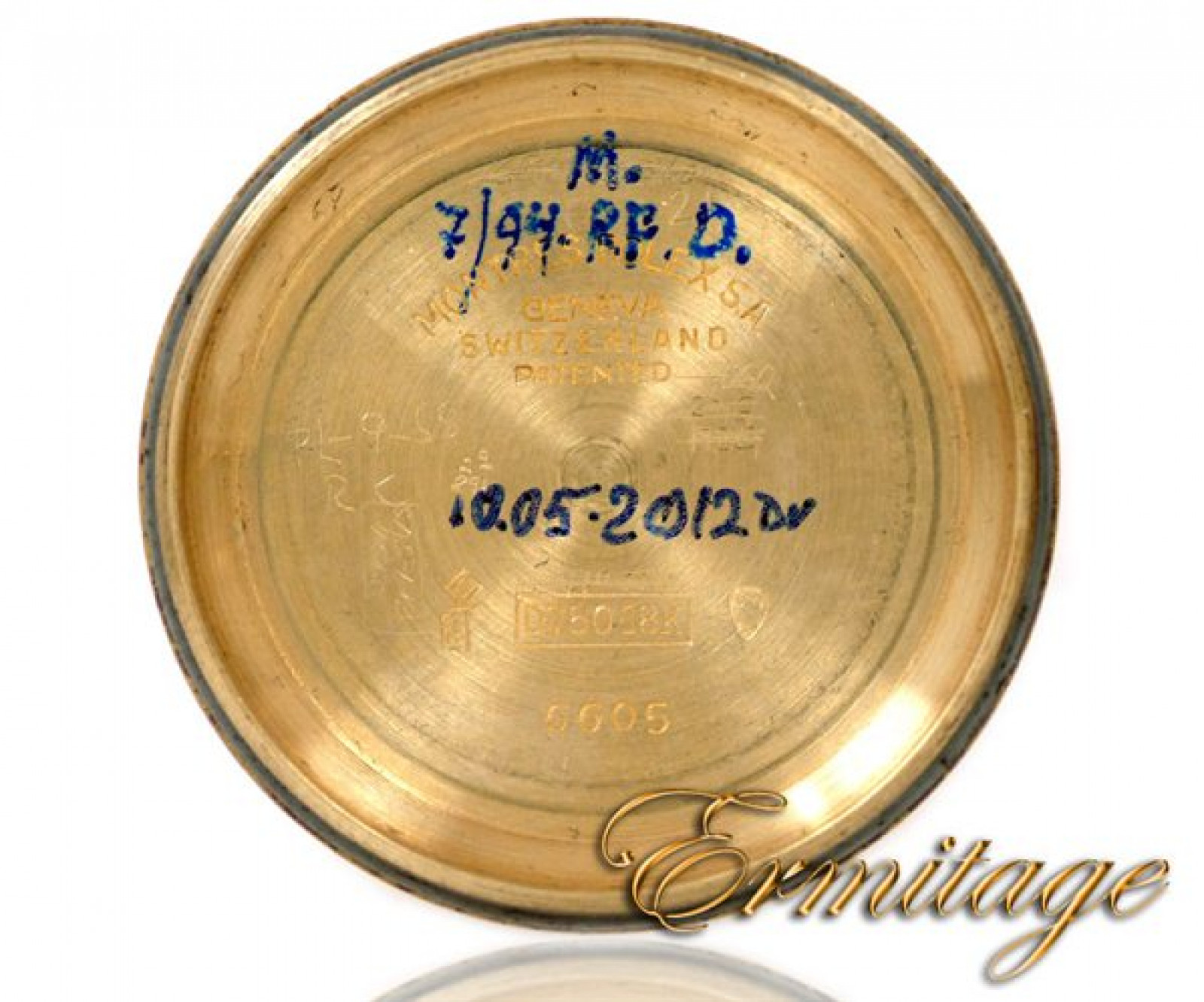 Vintage Rolex Datejust 6605 Gold