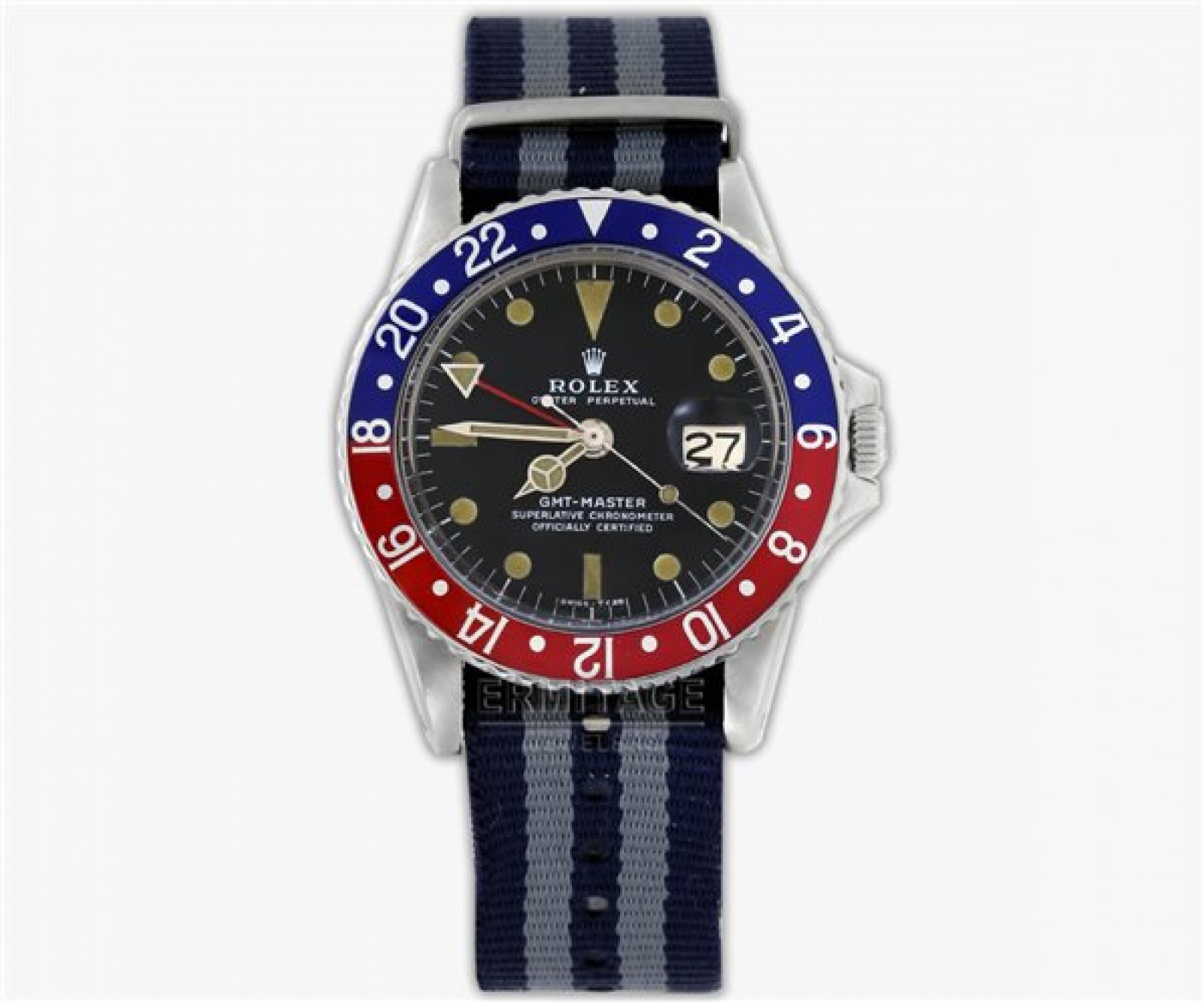 Vintage Rolex GMT-Master 1675 Steel Year 1971 with Black Dial 1971
