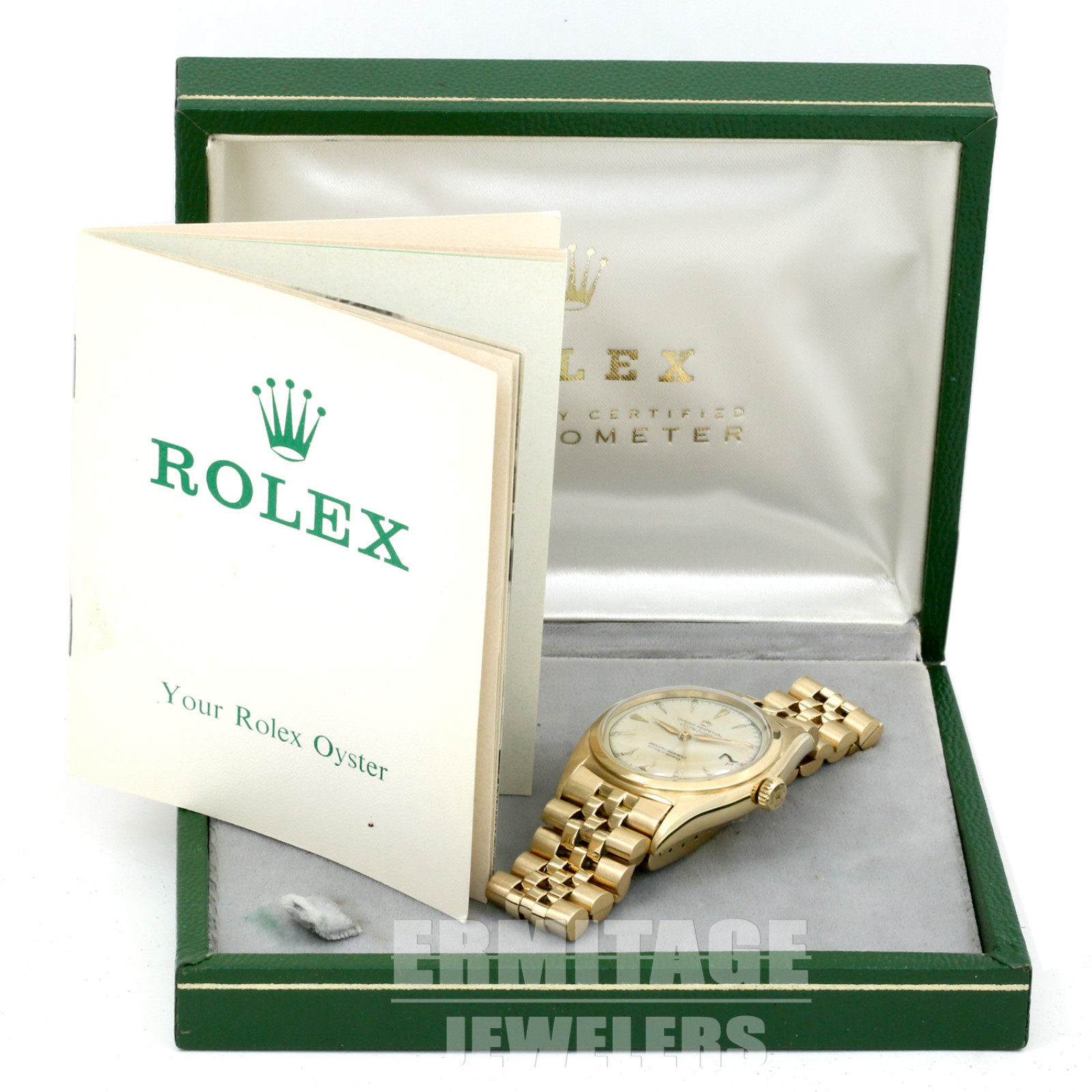 Gold Rolex Datejust 6030 in Jubilee