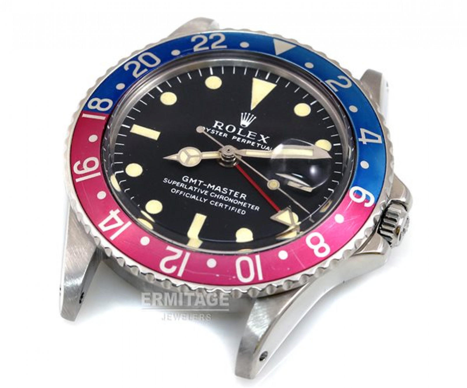 Vintage Rolex GMT-Master 1675 Steel Year 1970 with Black Dial 1970