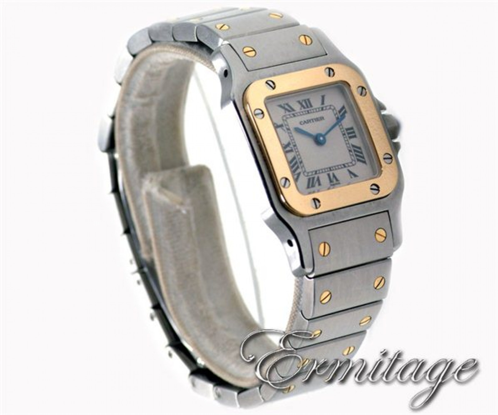 Ladies Cartier Santos with in Stainless Steel