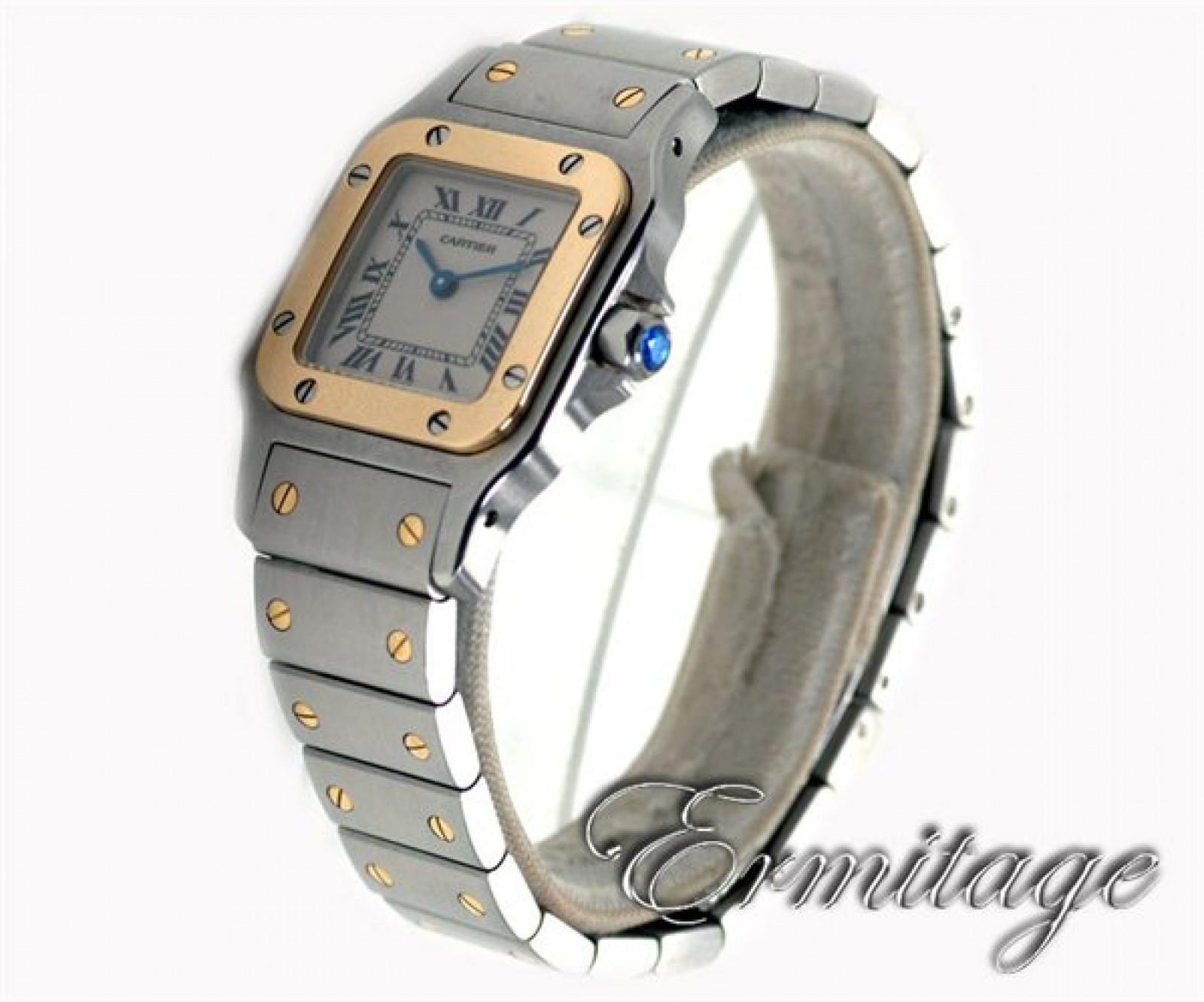 Ladies Cartier Santos with in Stainless Steel