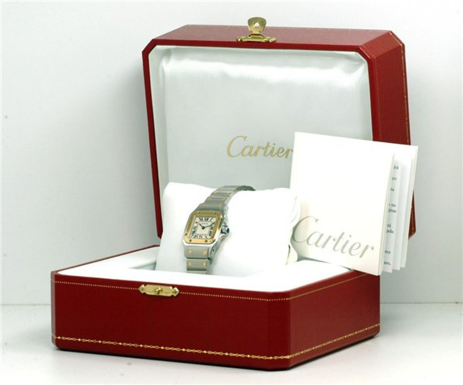 Cartier Santos W20012C4 Gold & Steel
