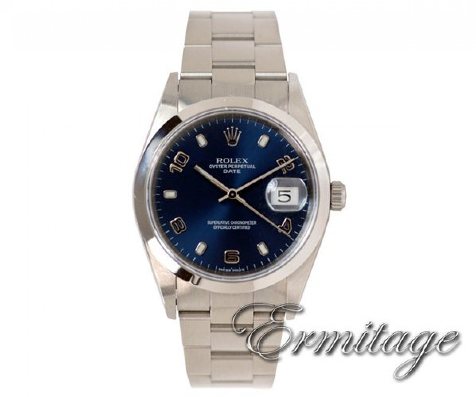 Rolex Date 15200 Steel Blue 2003