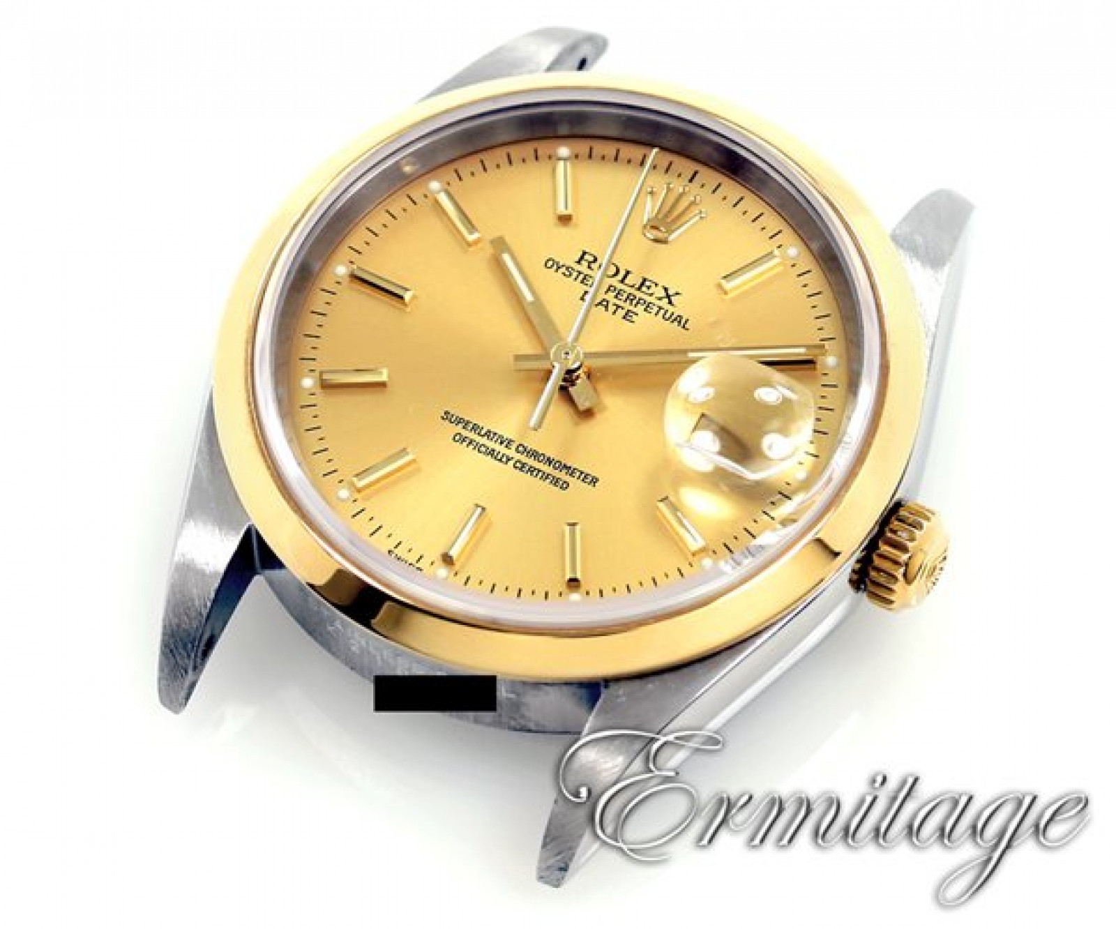 Rolex Oyster Perpetual Date 15203 Gold & Steel