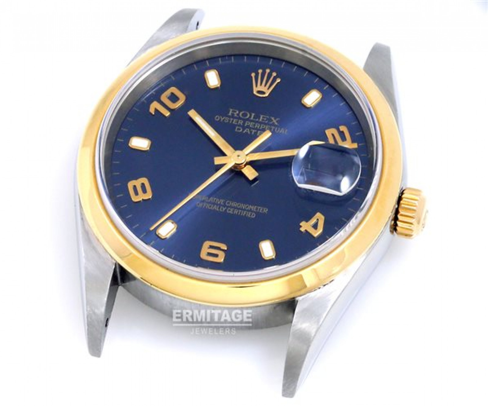 Pre-Owned Rolex Date 15203 with Blue Dial