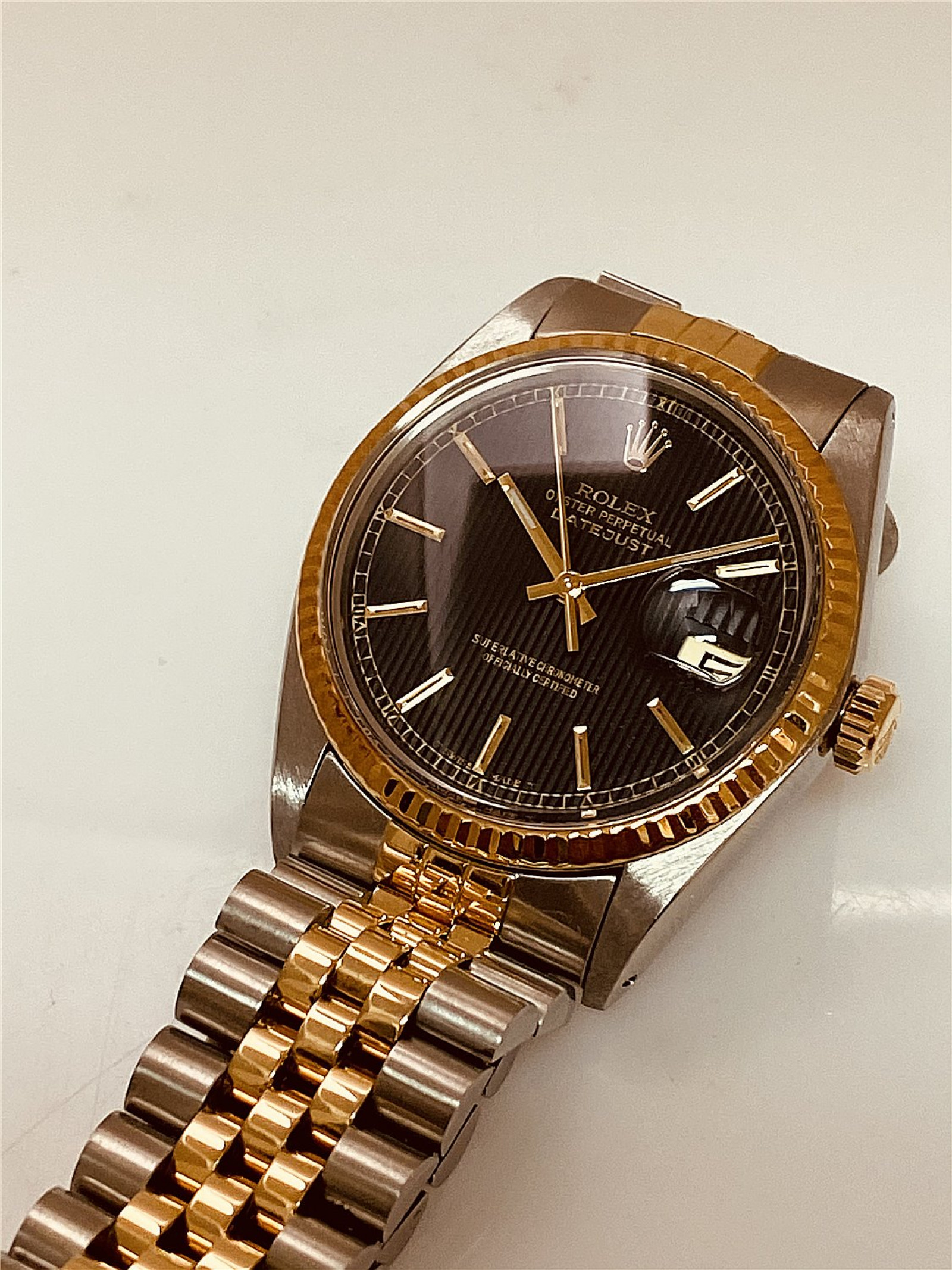 Rolex Datejust Ref. 16013 with Tapestry Dial