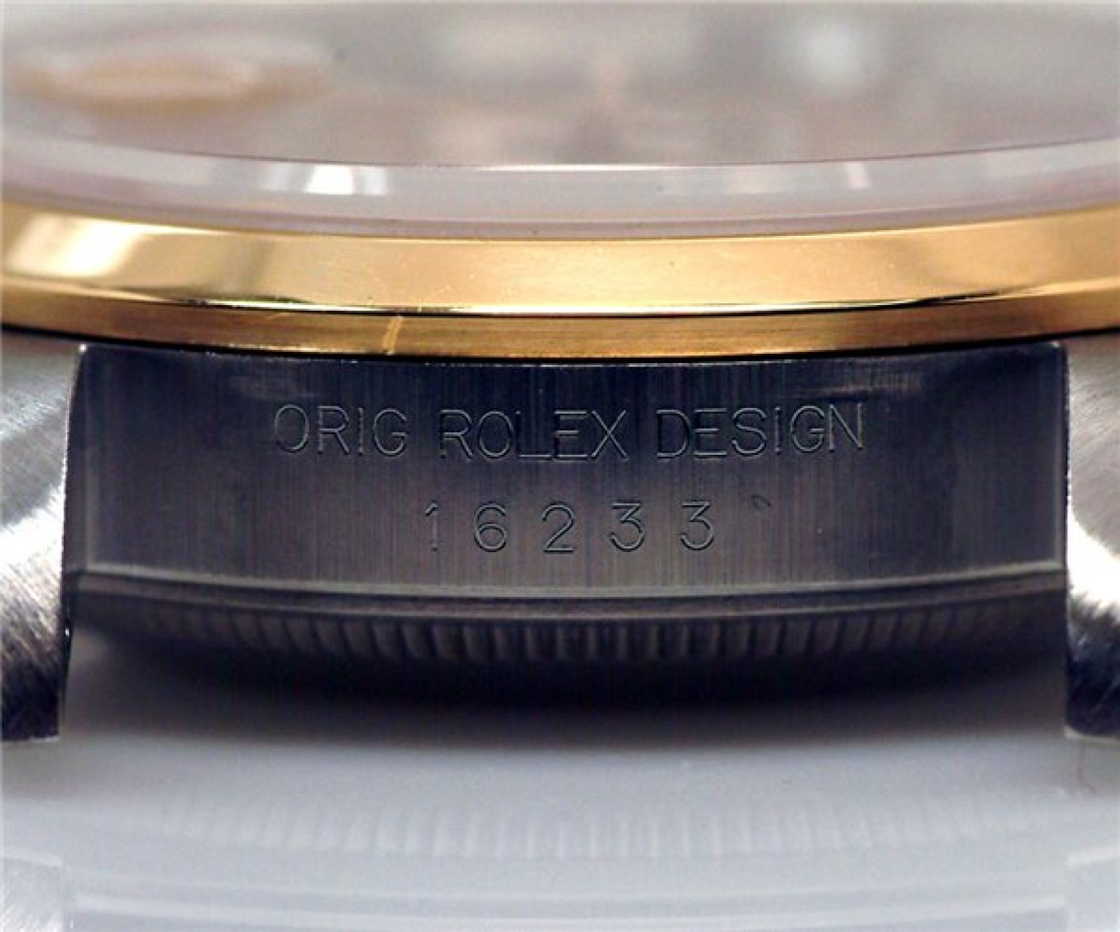 Datejust Ref 16233 by Rolex in Gold & Steel